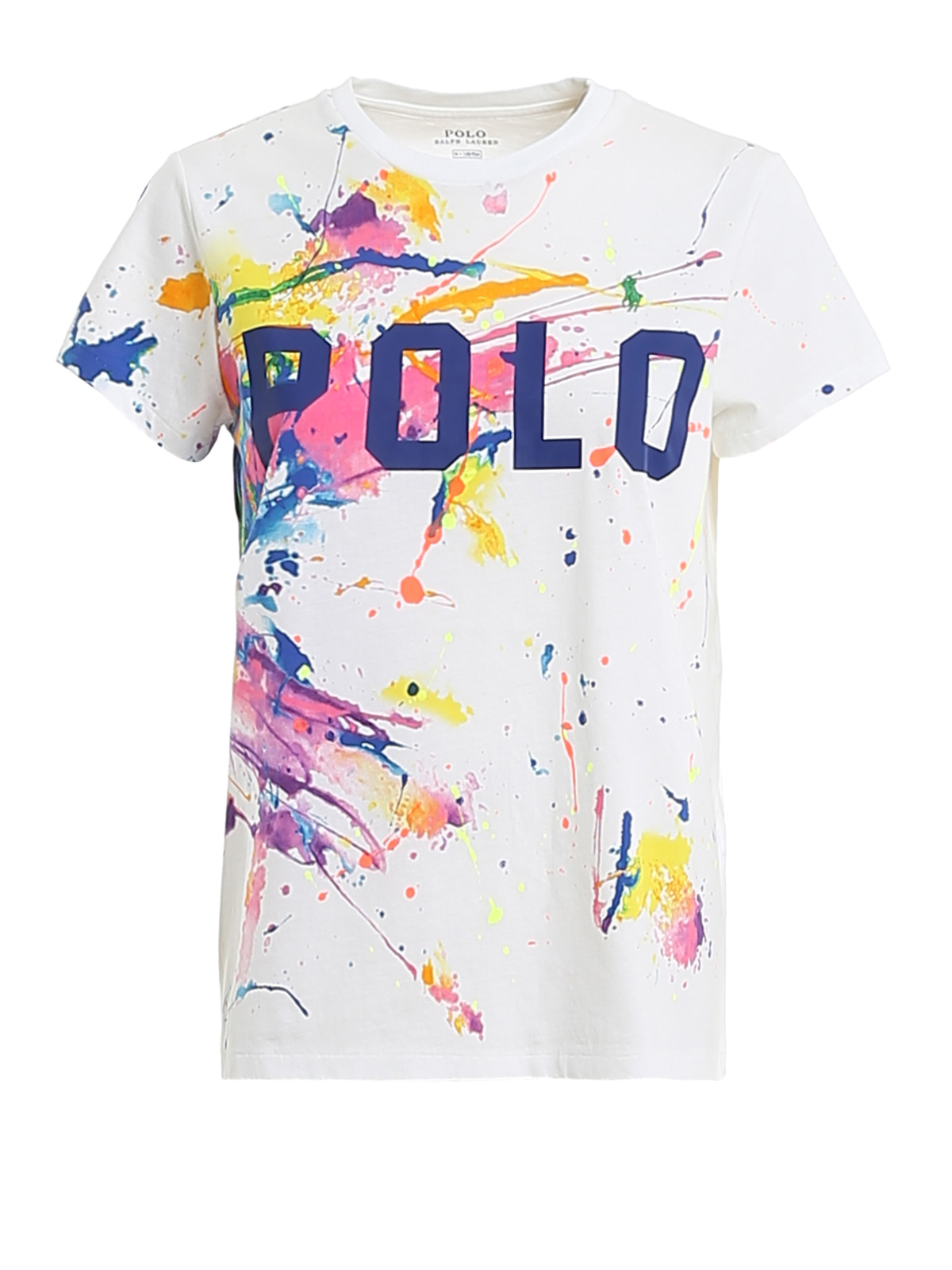 zacht typist Nietje T-shirts Polo Ralph Lauren - Painted spots jersey T-shirt - 211780289001