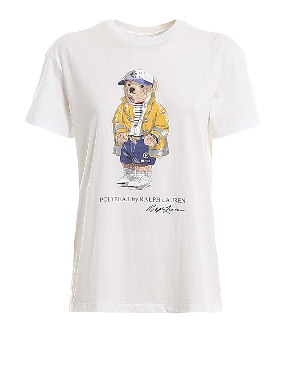 T-shirts Polo Ralph Lauren - Polo Bear printed jersey T-shirt - 211783908001