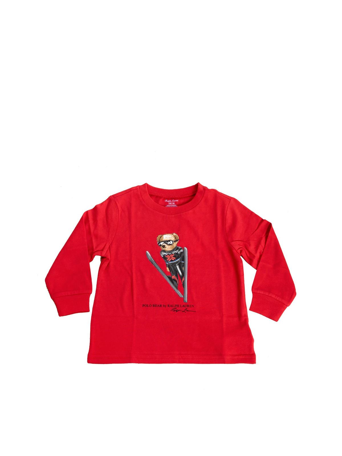 polo bear red shirt