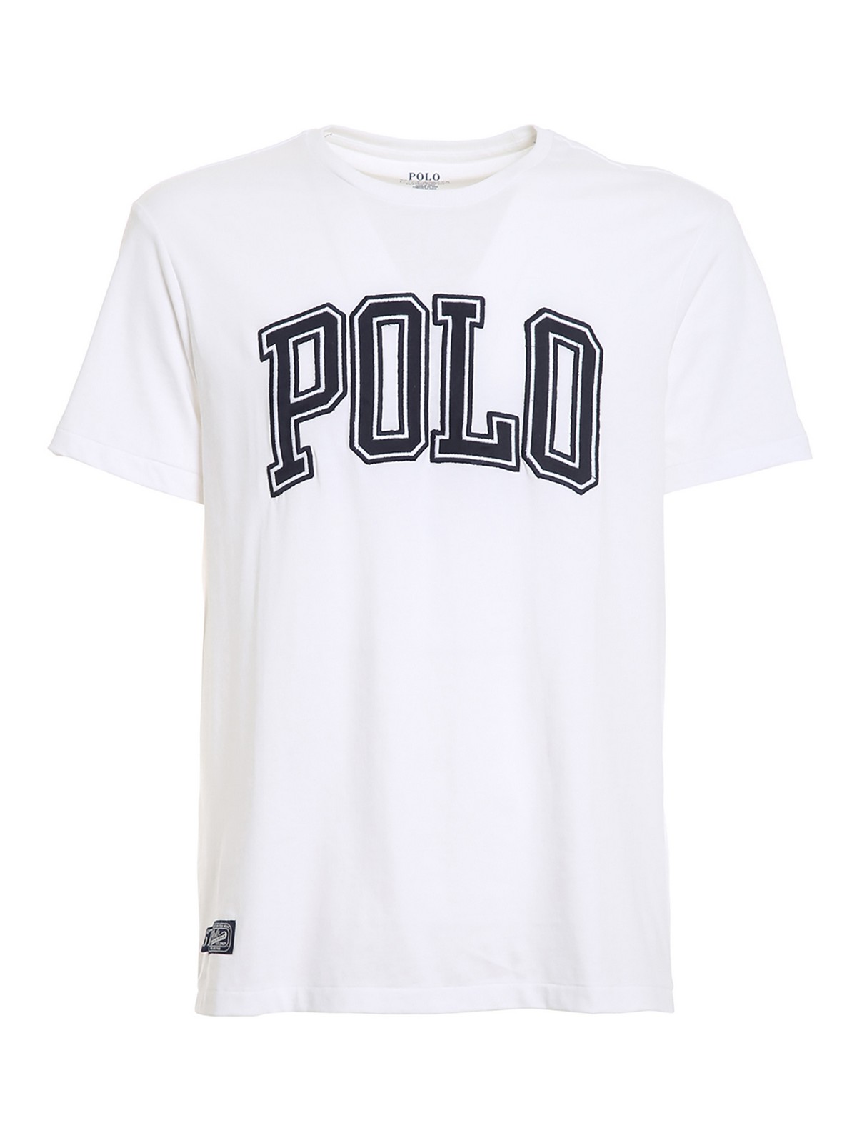 klok Koreaans Handschrift T-shirts Polo Ralph Lauren - Polo college embroidery T-shirt - 710840424002