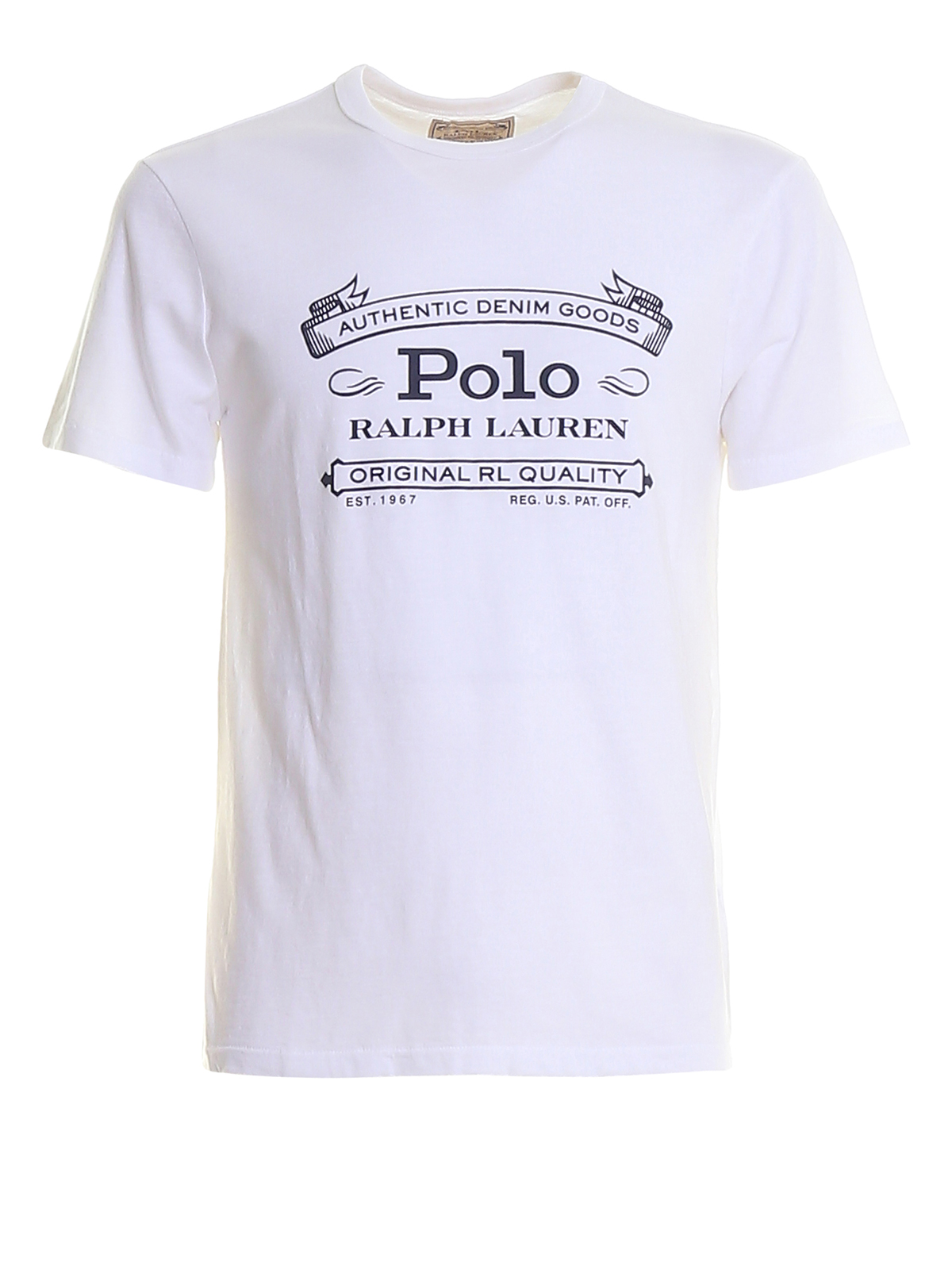 T-shirts Polo Ralph Lauren - Vintage logo print jersey T-shirt -  710795143001