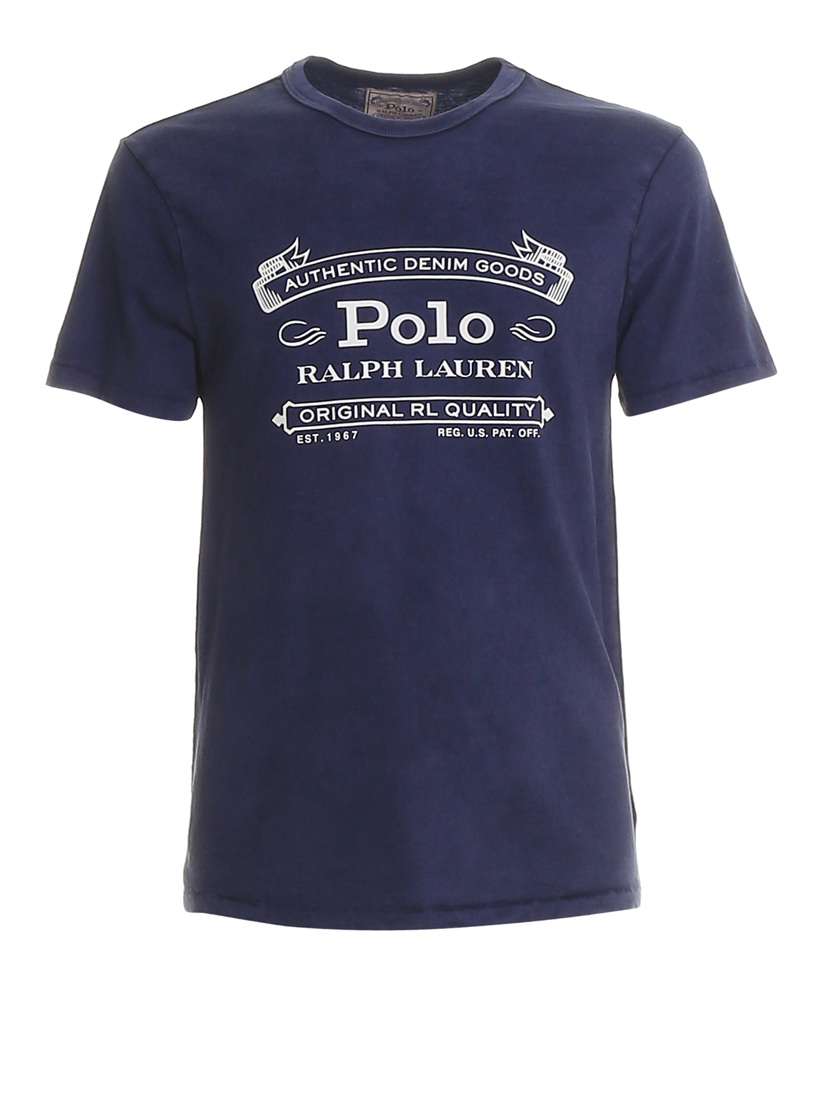 T-shirts Polo Ralph Lauren - Vintage logo print jersey T-shirt -  710795143002