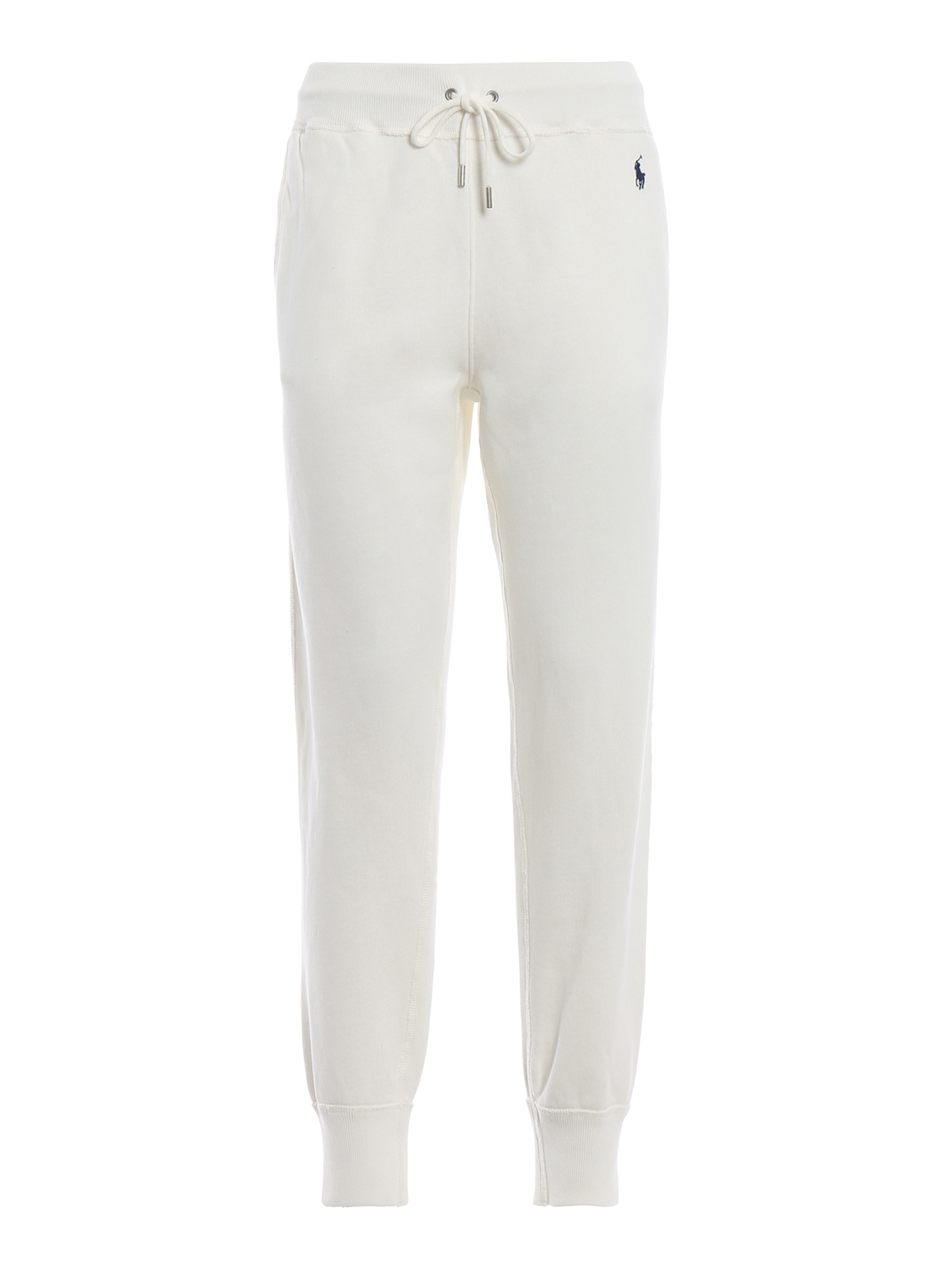 Tracksuit bottoms Polo Ralph Lauren - White cotton fleece tracksuit bottoms  - 211704858002
