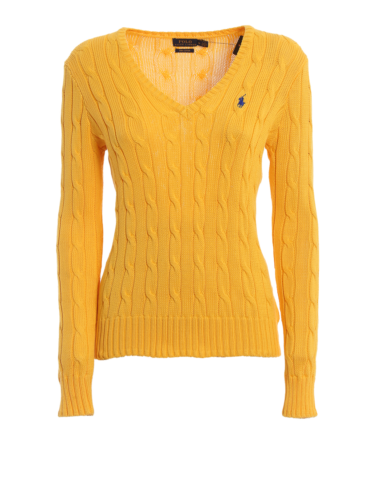 polo sweater yellow