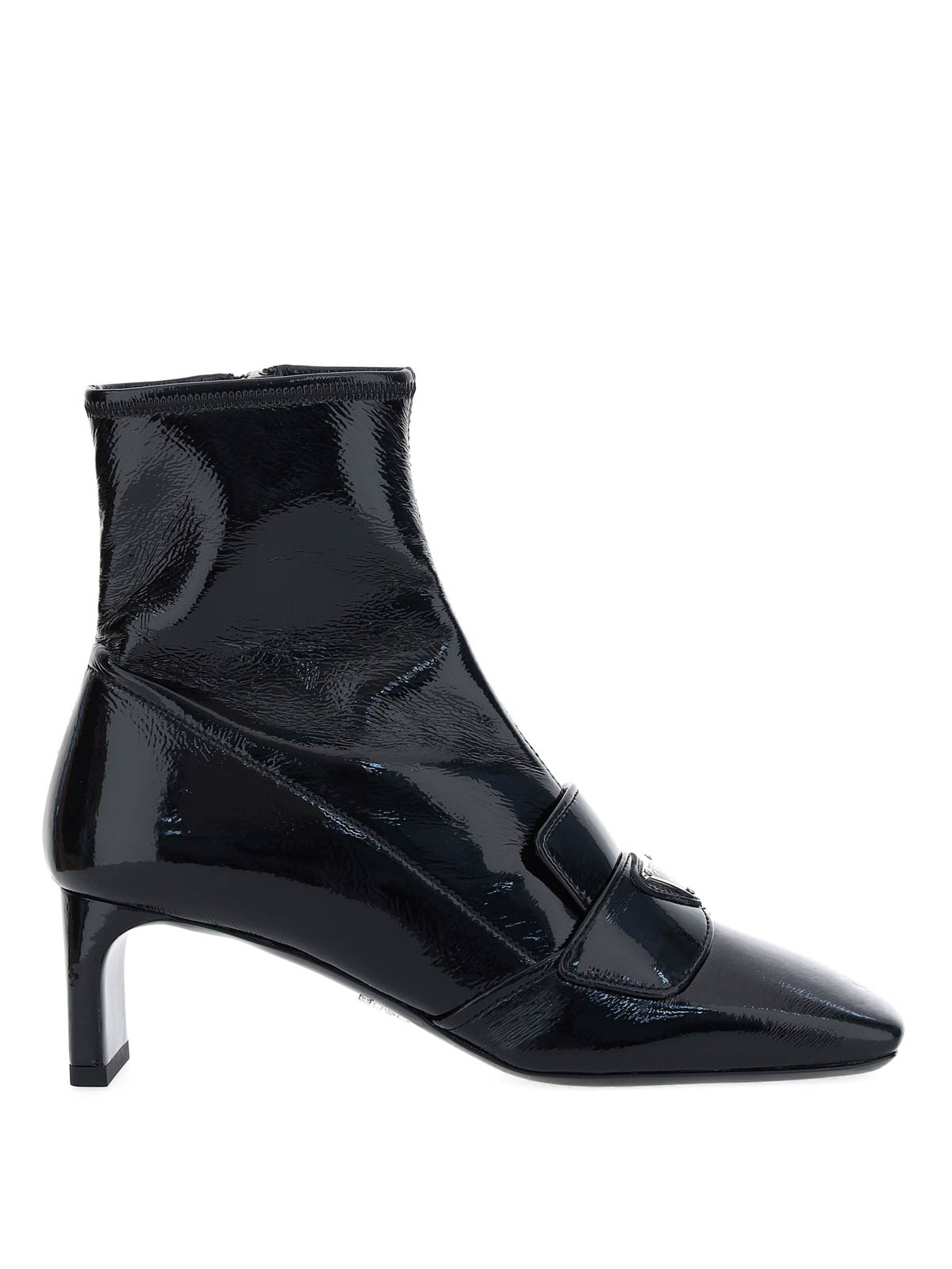 prada leather ankle boots