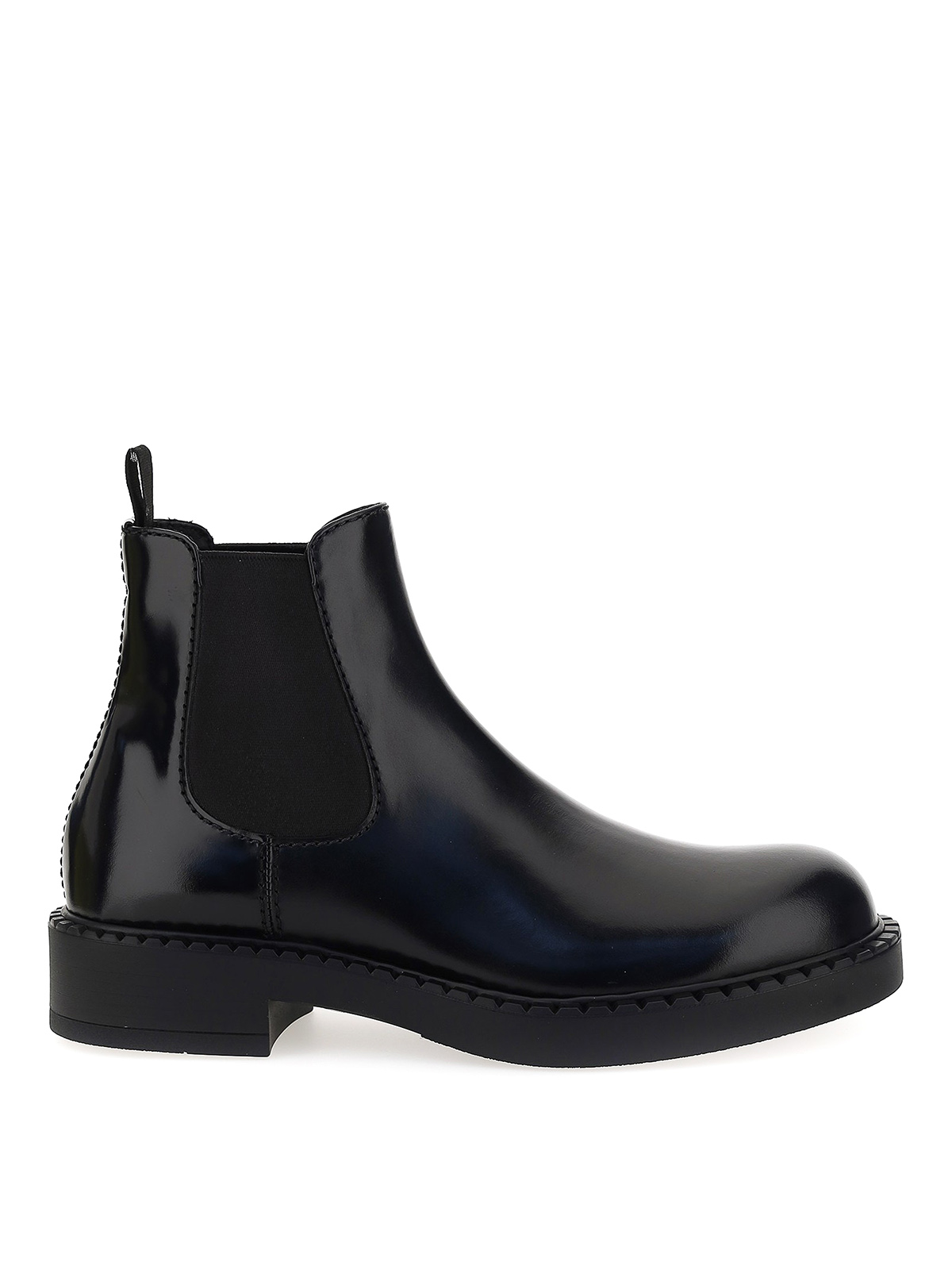 Ankle boots Prada - Rois brushed leather Chelsea boots - 2TE168P39F0002