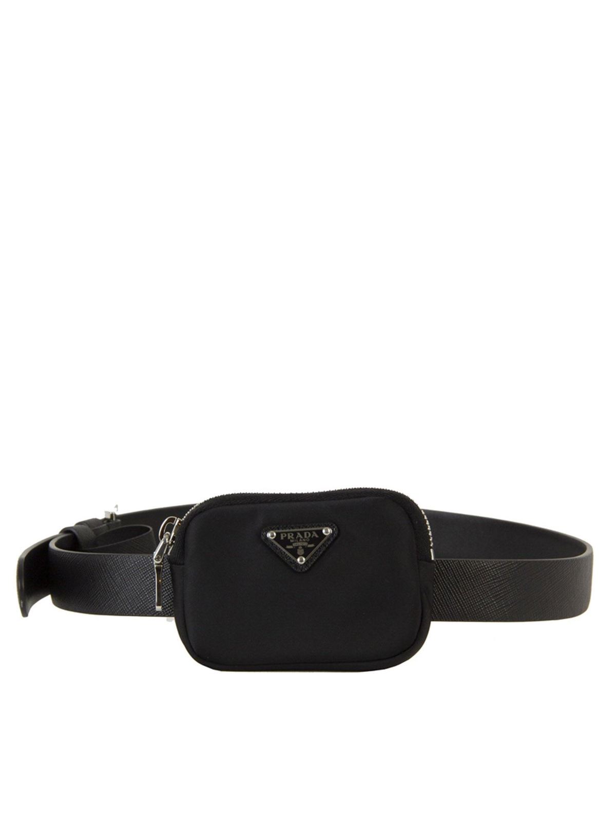 saffiano prada vanity belt with case