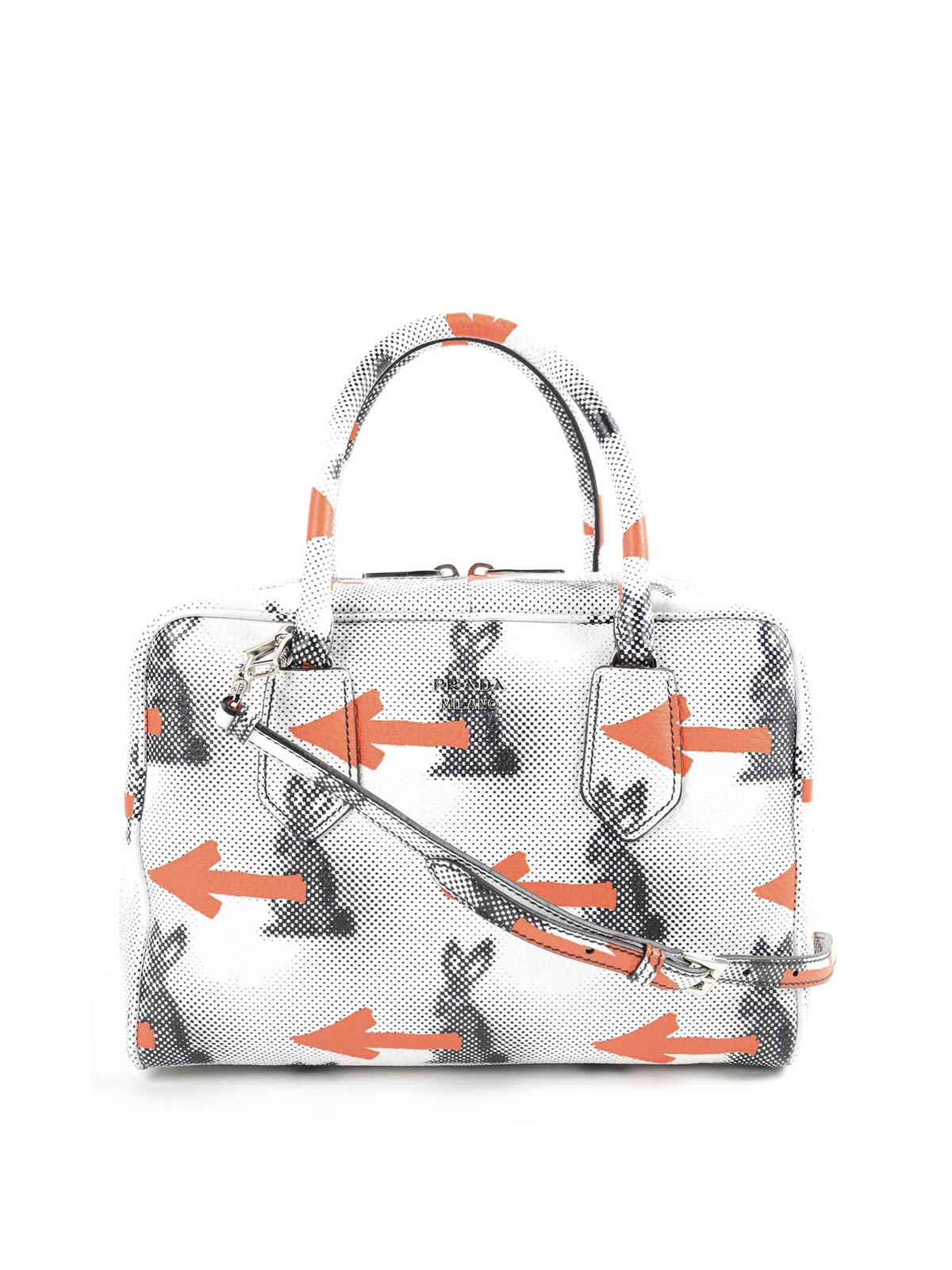 Optic print bowling bag by Prada - bowling bags | iKRIX  