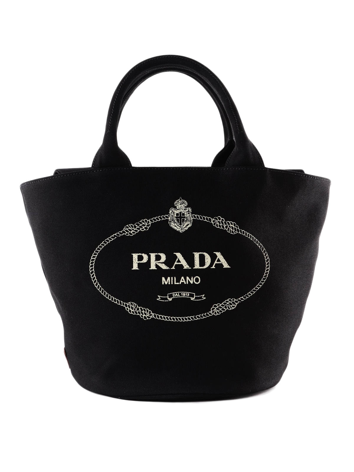 prada bucket bag white