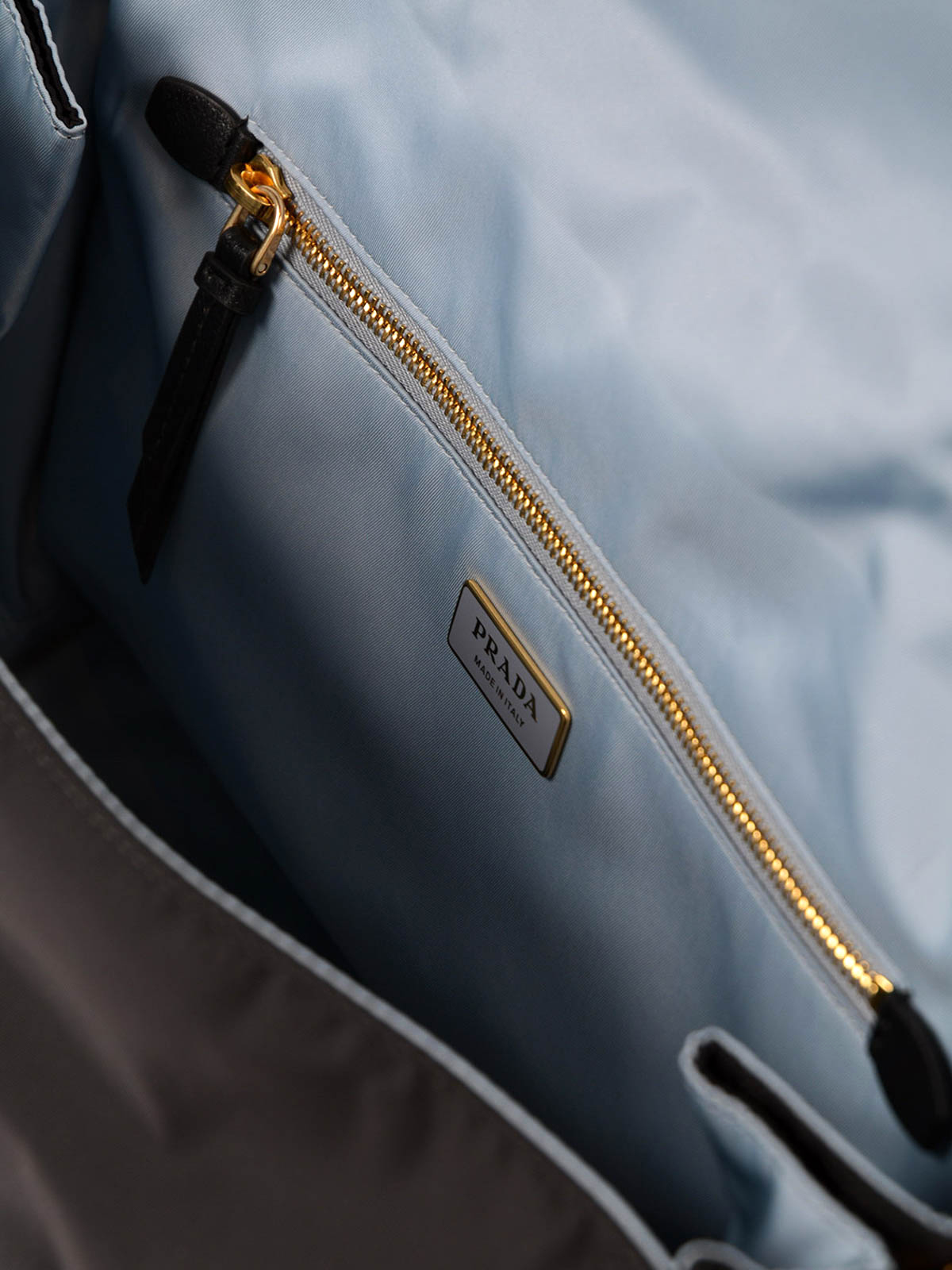 prada flap shoulder bag