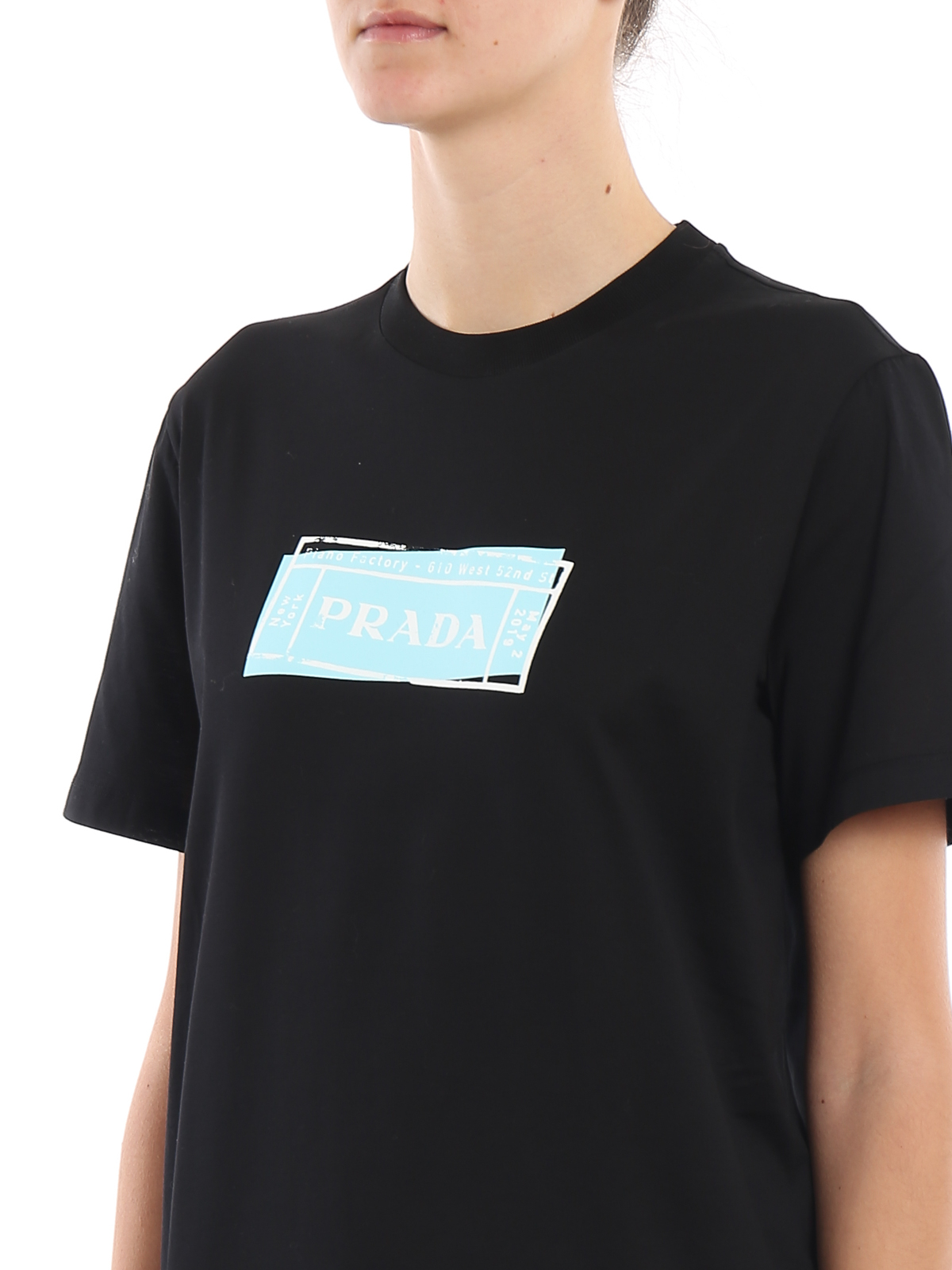 Tシャツ Prada - Tシャツ - 黒 - 358381V0EF0002 | iKRIX shop online