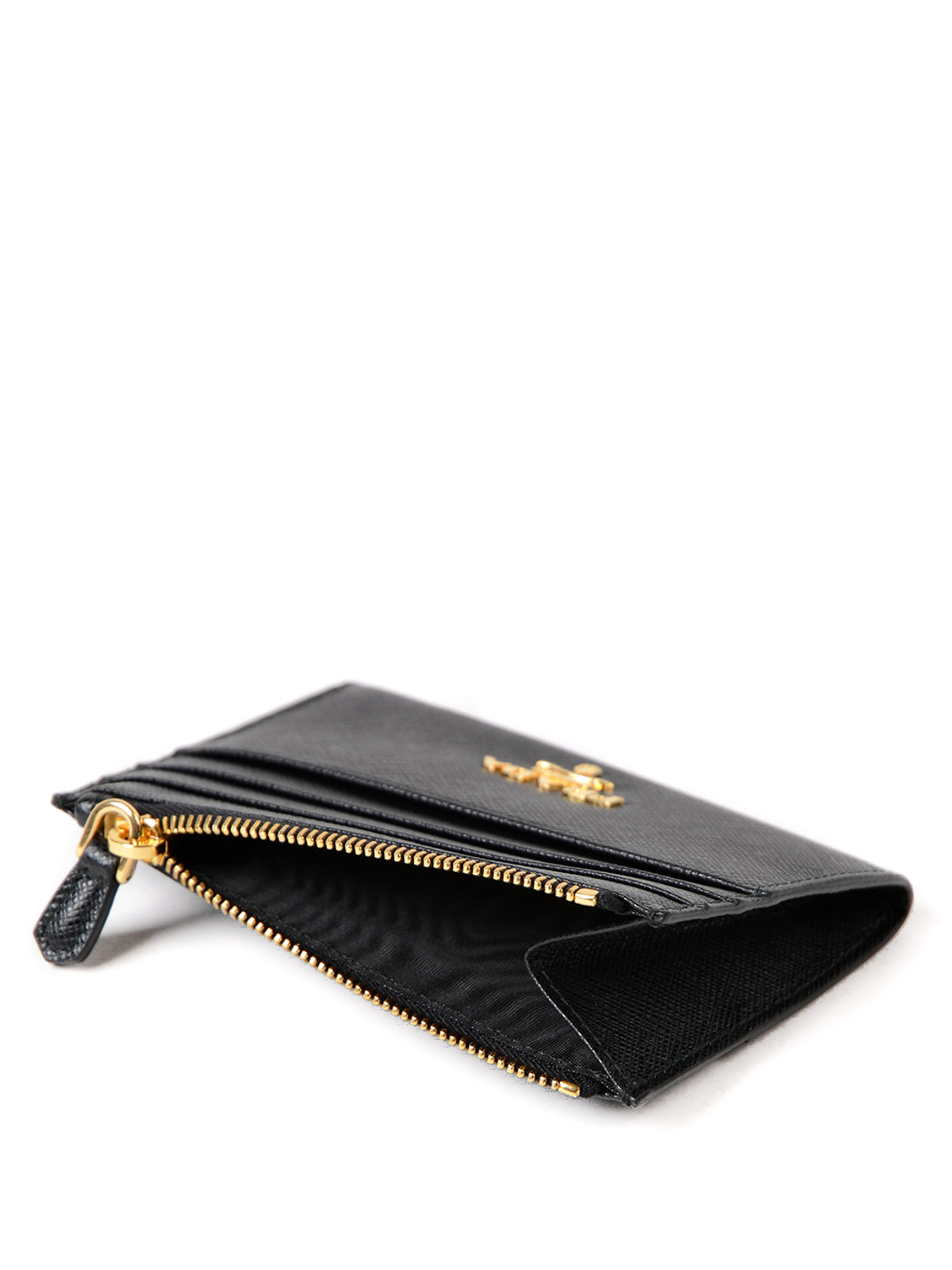 Wallets & purses Prada - Saffiano leather card case - 1MC026QWAF0002