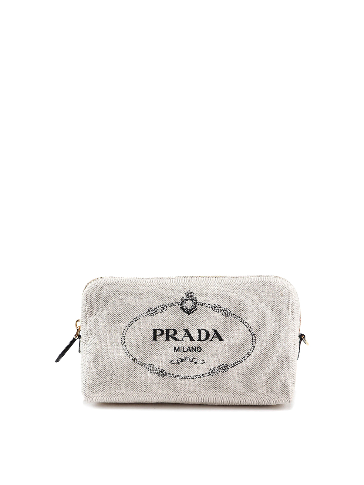 prada canvas pouch