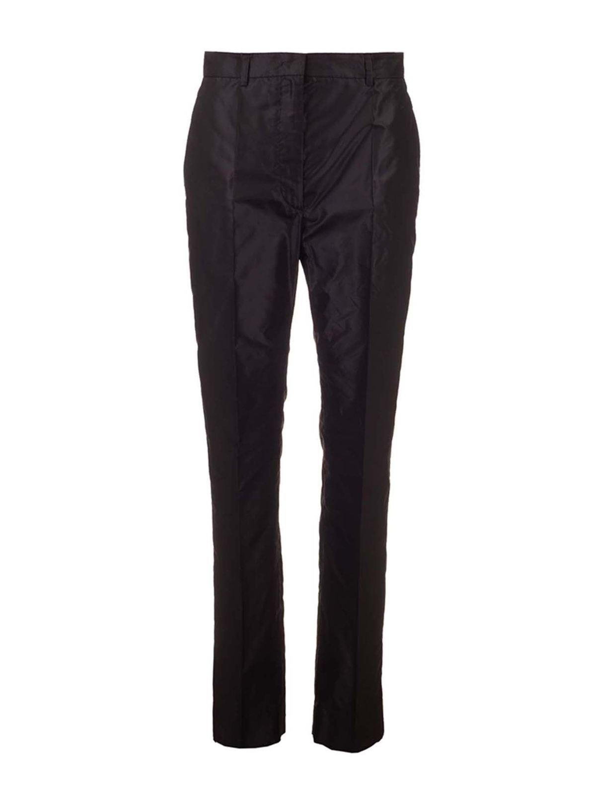 Casual trousers Prada - Chino pants in black - P255E658F0002 | iKRIX.com