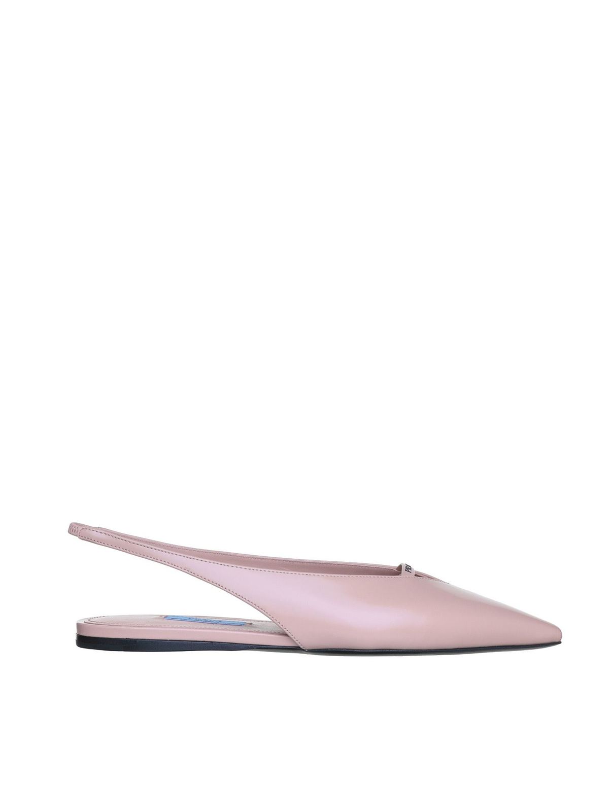 prada pink flats