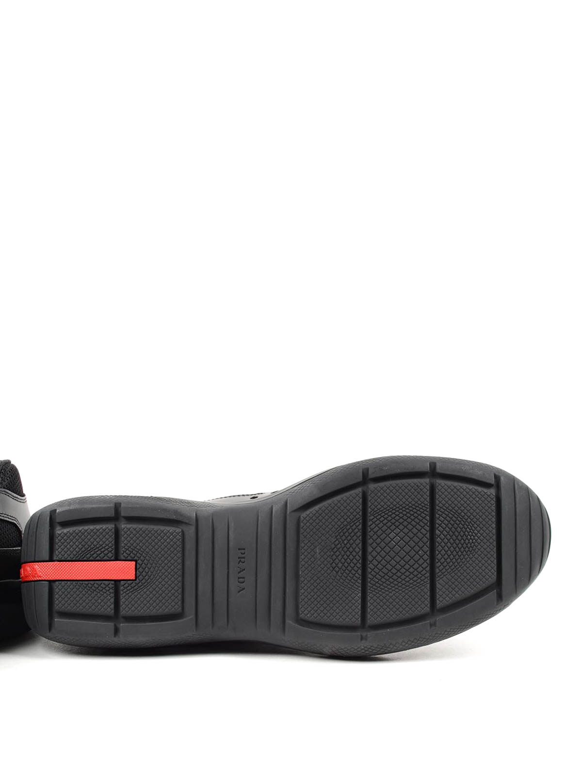 Buiten adem aanpassen Haan スニーカー Prada Linea Rossa - Leather and nylon sneakers - 4E2043O0VF0002FZFT0