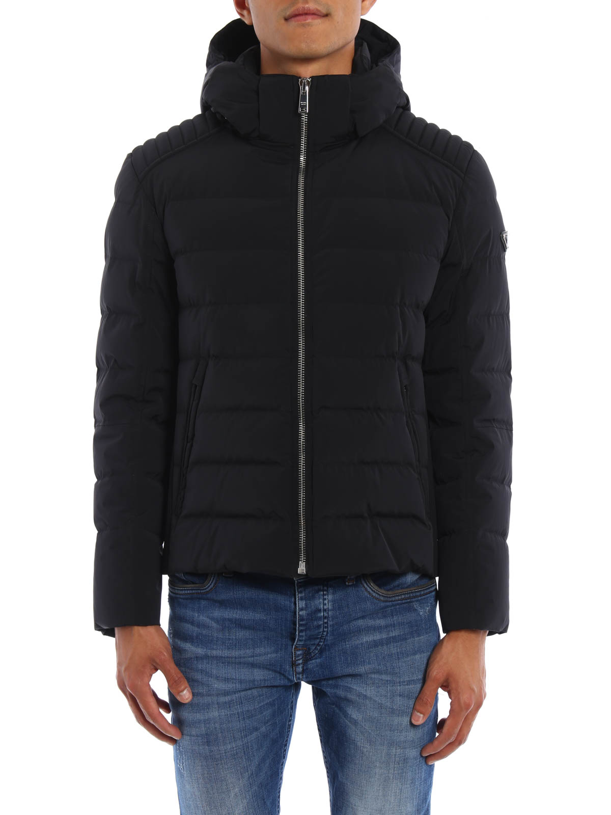 Prada Linea Rossa - Quilted padded jacket - padded jackets - SGH6541G99002