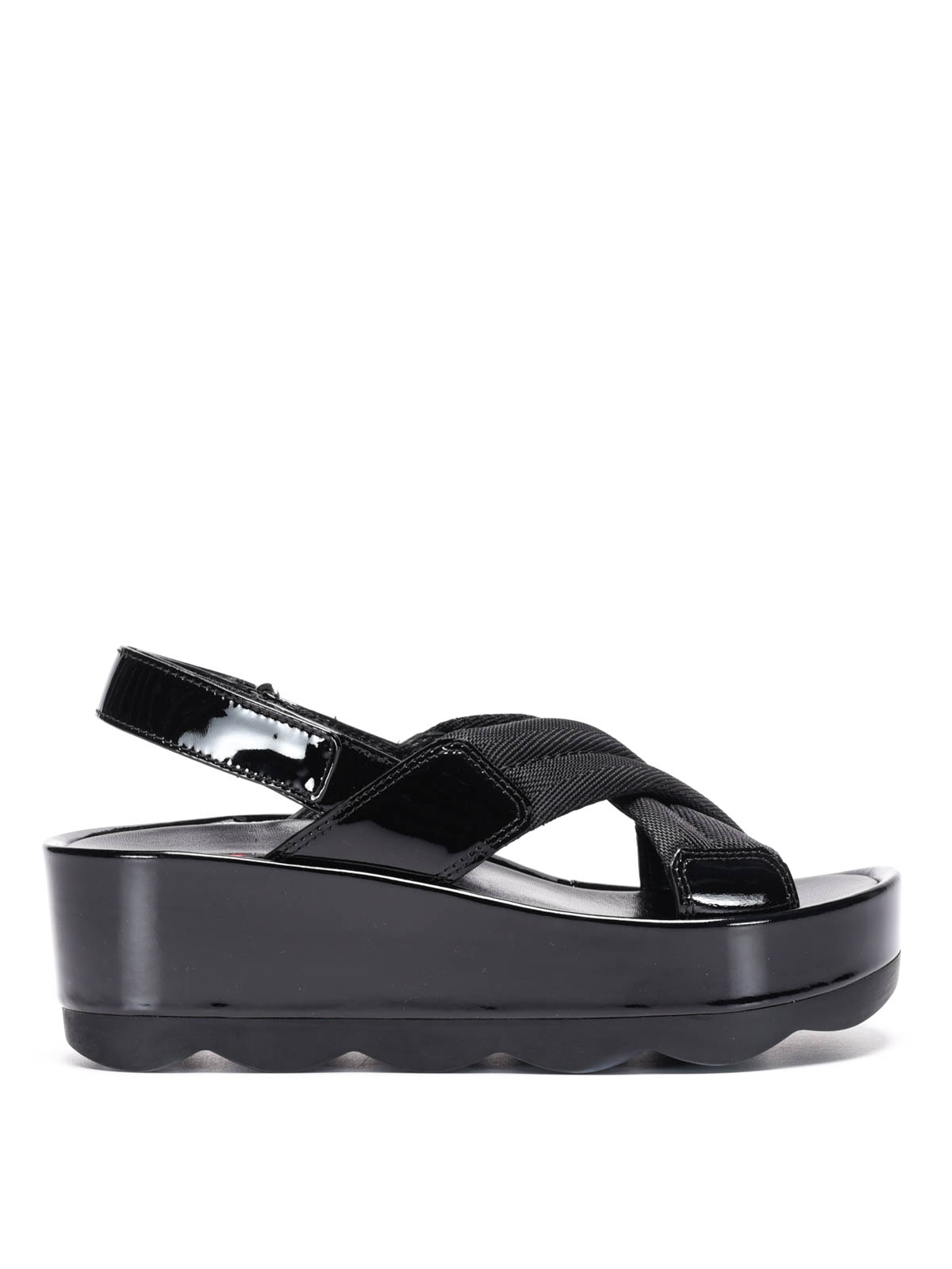 prada linea rossa sandals