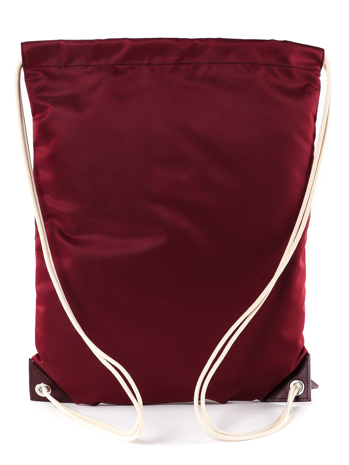 prada red nylon backpack
