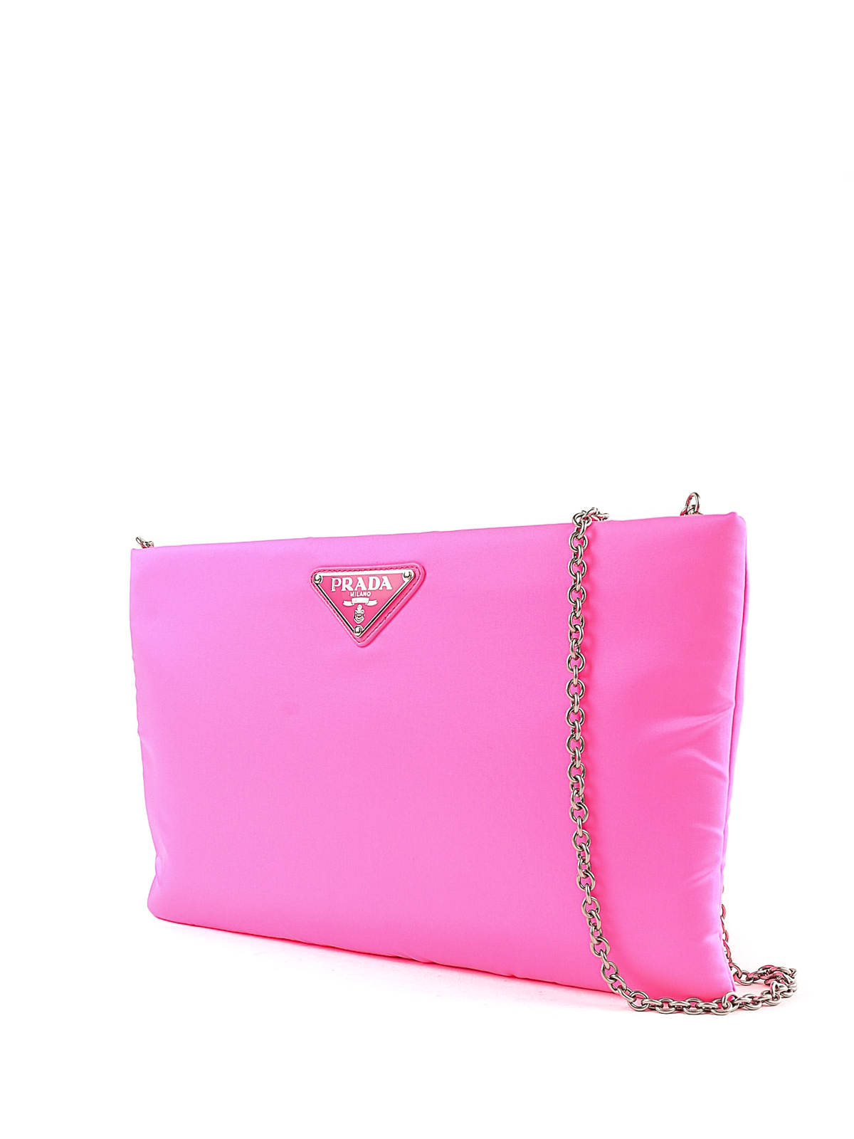 prada pink clutch