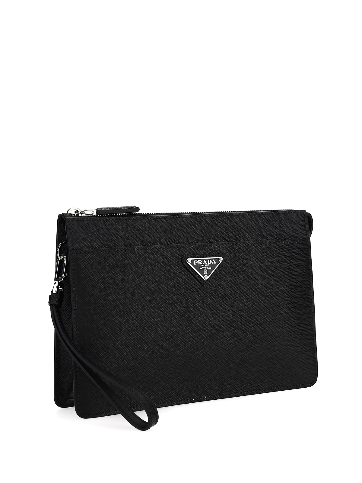 Prada - Saffiano leather clutch bag - clutches - 2VF032VOOI9Z2F0002