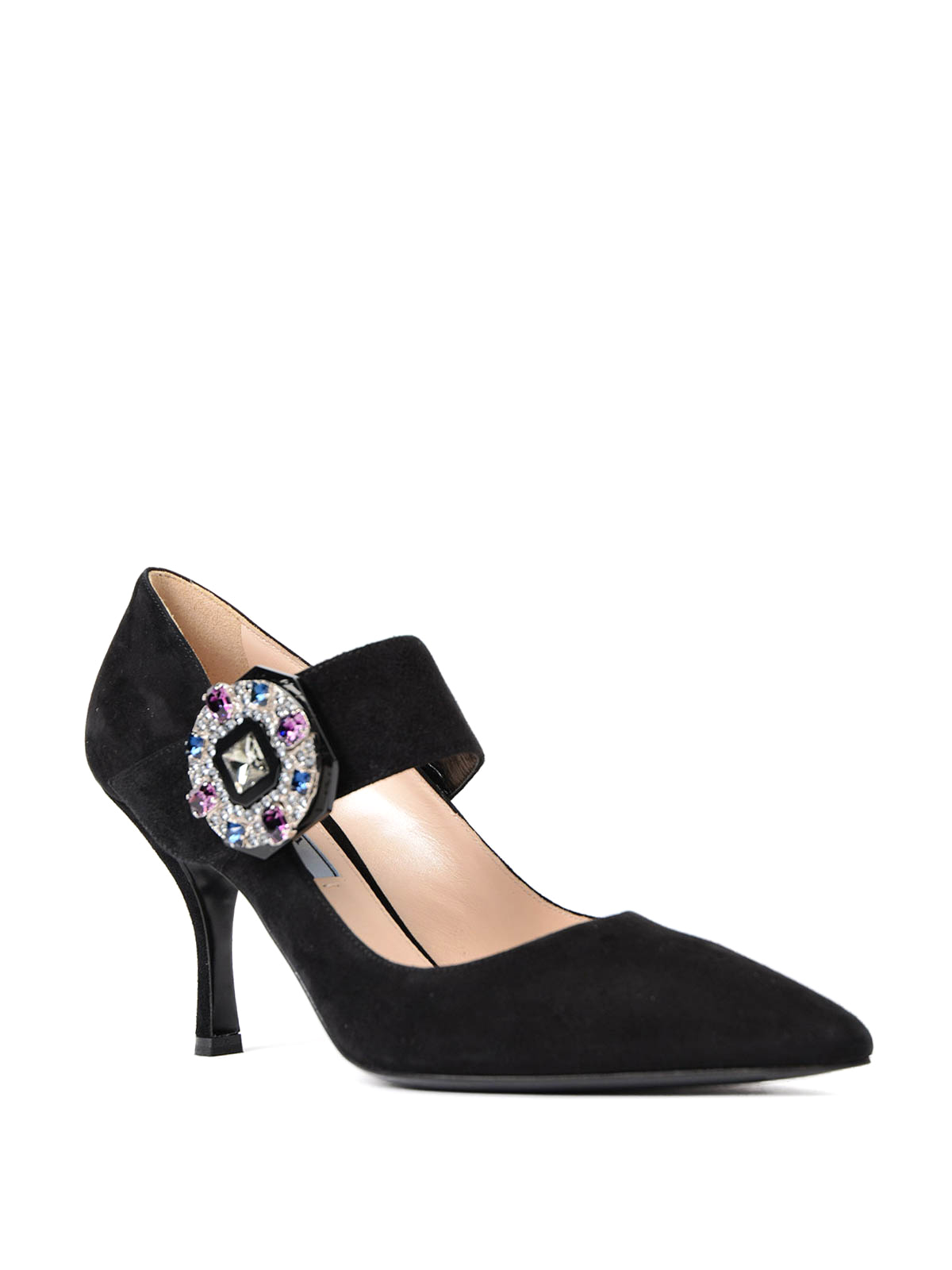 VA Milano Mary Jane Pumps black-white casual look Shoes Pumps Mary Jane Pumps 