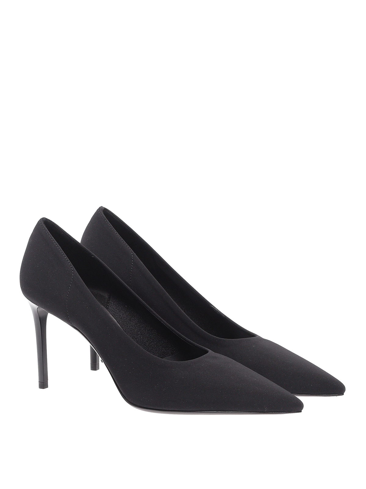 Court shoes Prada - Tech fabric black pumps - 1I228L3KQ6F0002 