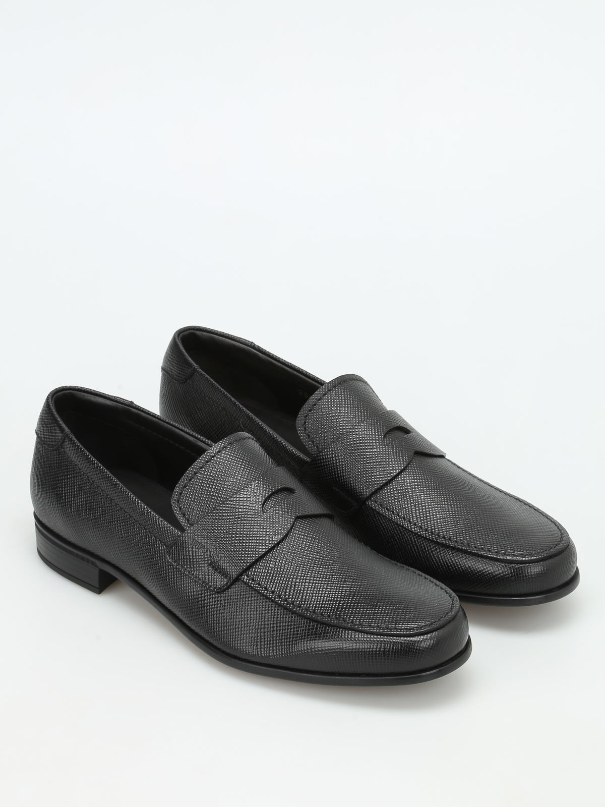 Loafers & Slippers Prada - Saffiano leather loafers - 2DB1373E0NF0002