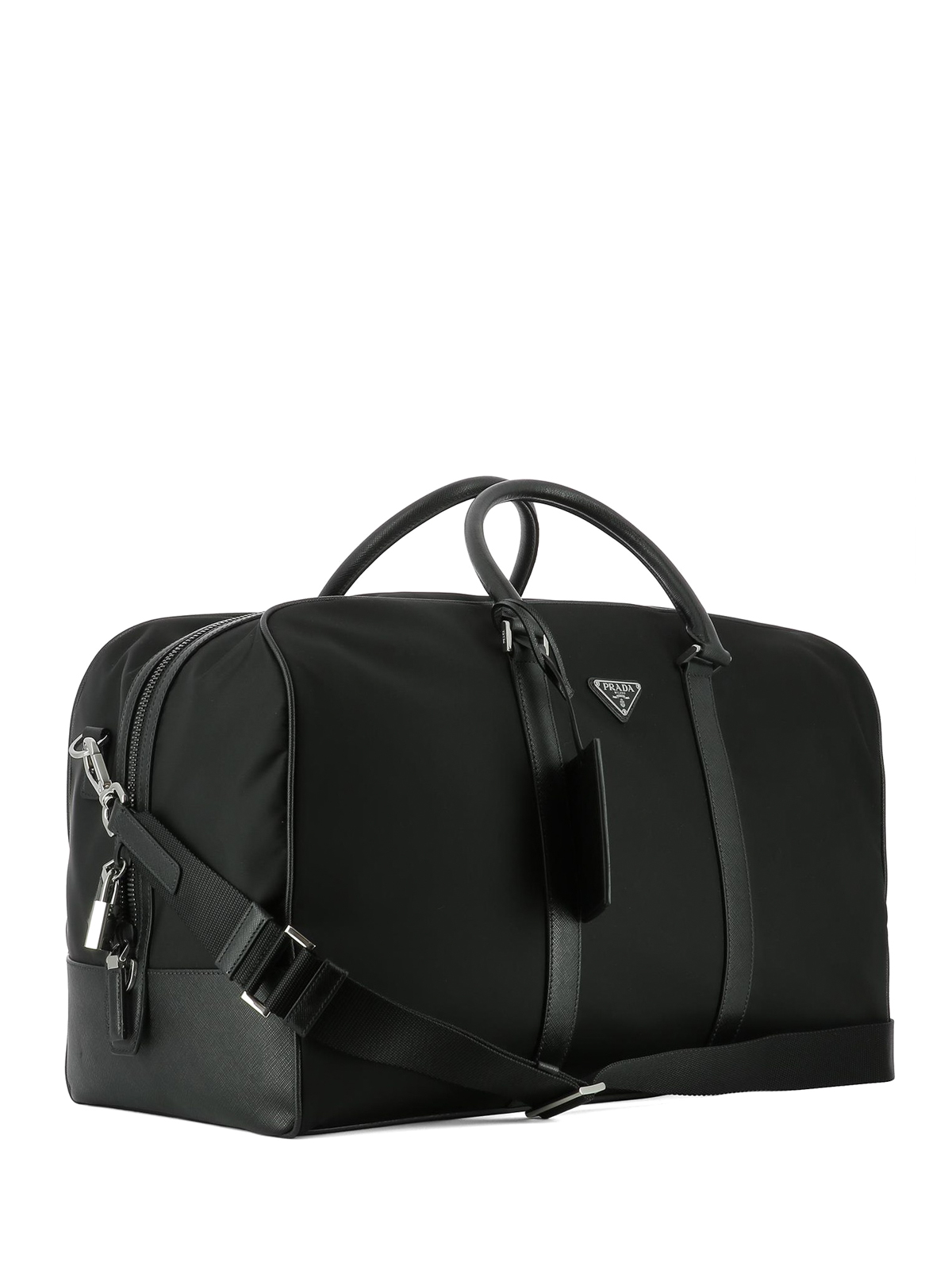 Luggage & Travel bags Prada - Fabric travel duffle bag