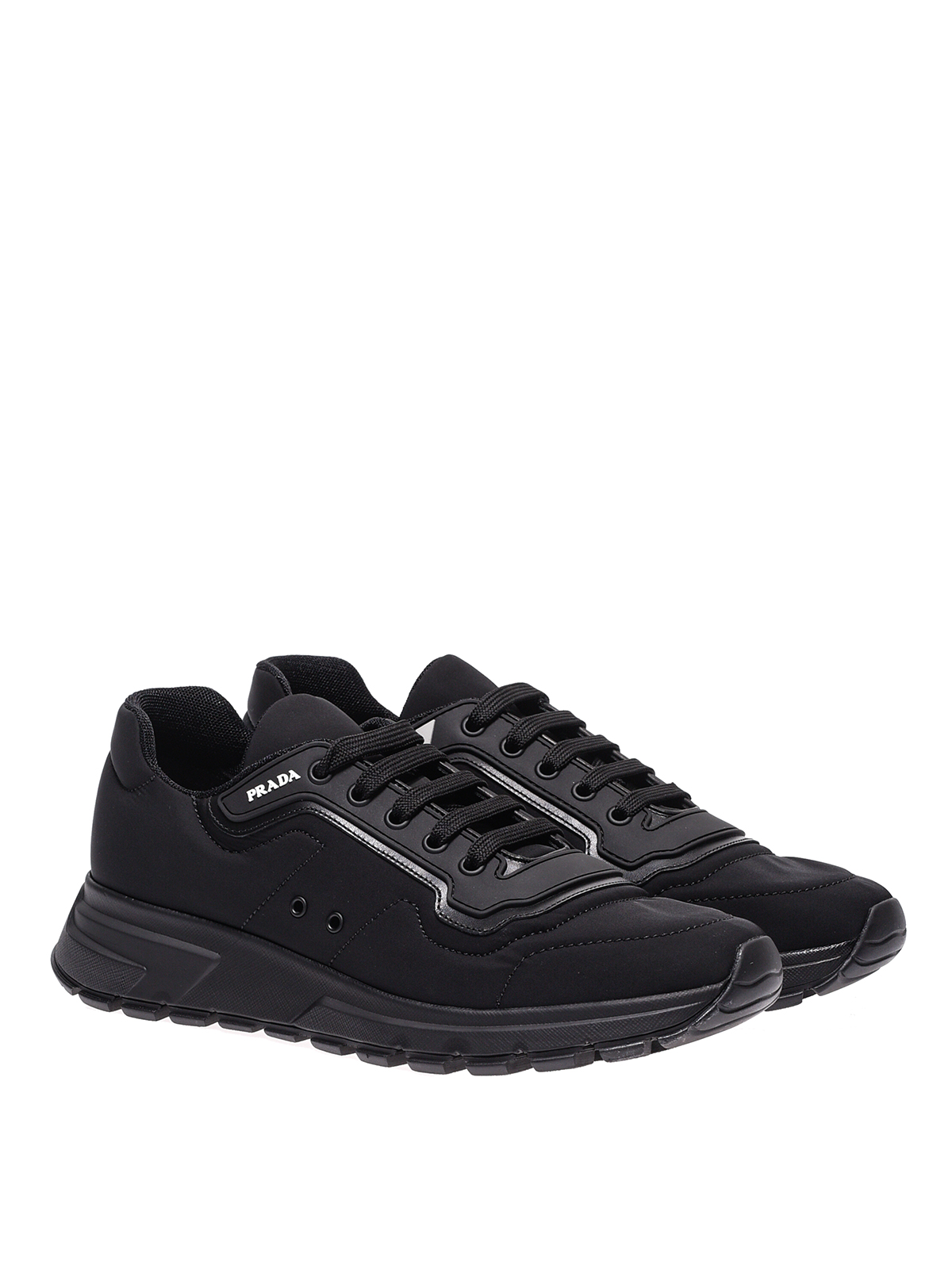 soft black trainers