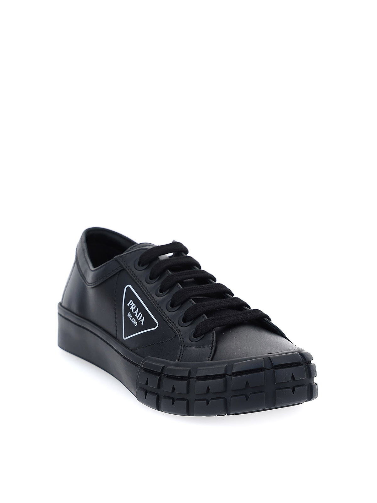 Prada - Leather sneakers - اسپرت 
