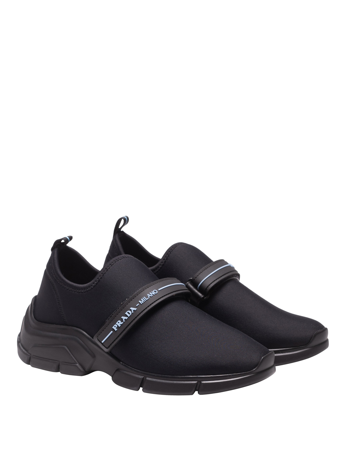 prada womens slip on sneakers