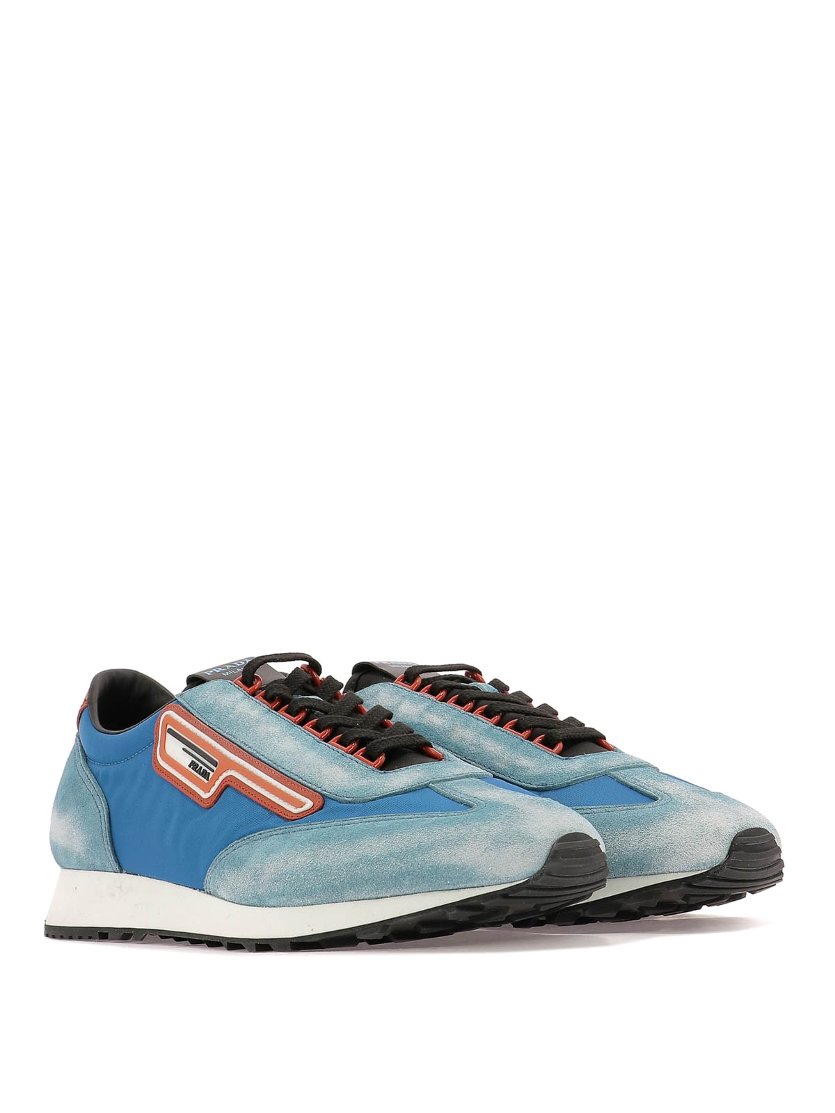 sky blue prada sneakers