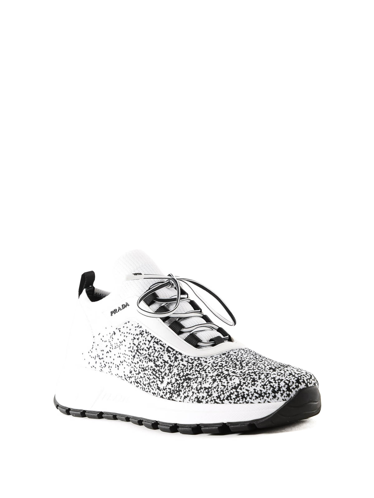 all white prada trainers