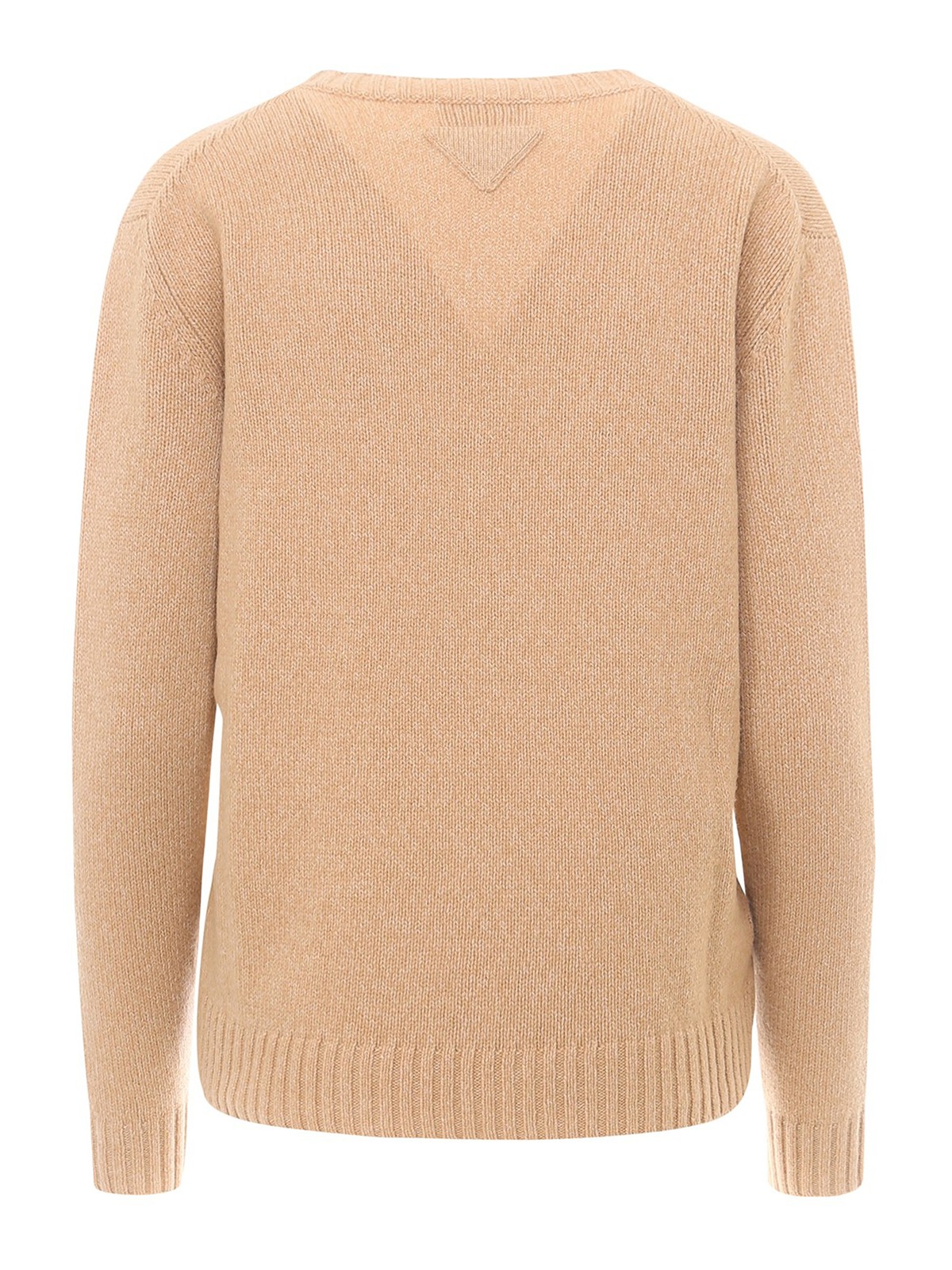 beige prada jumper