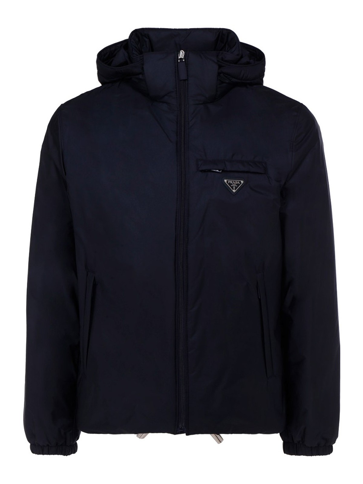 prada nylon puffer coat