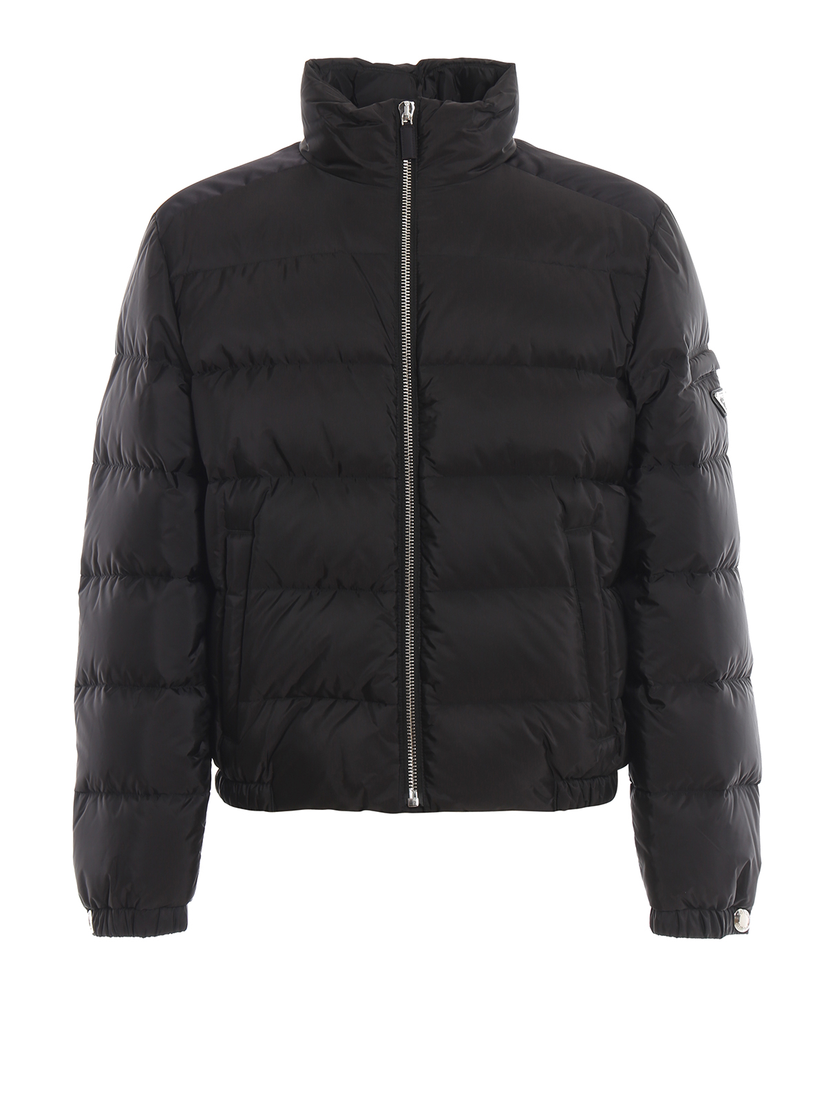 Download Prada - Semi glossy nylon puffer jacket - padded jackets ...