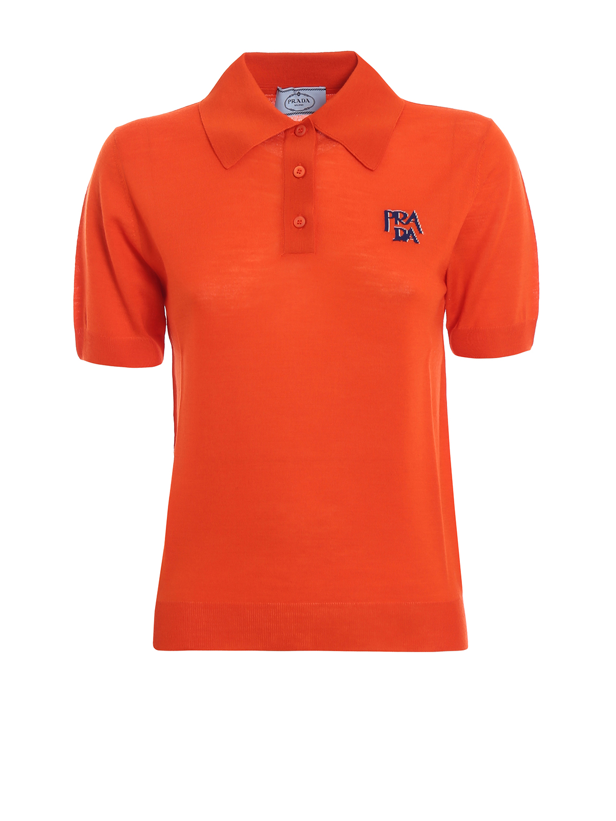 prada logo polo shirt