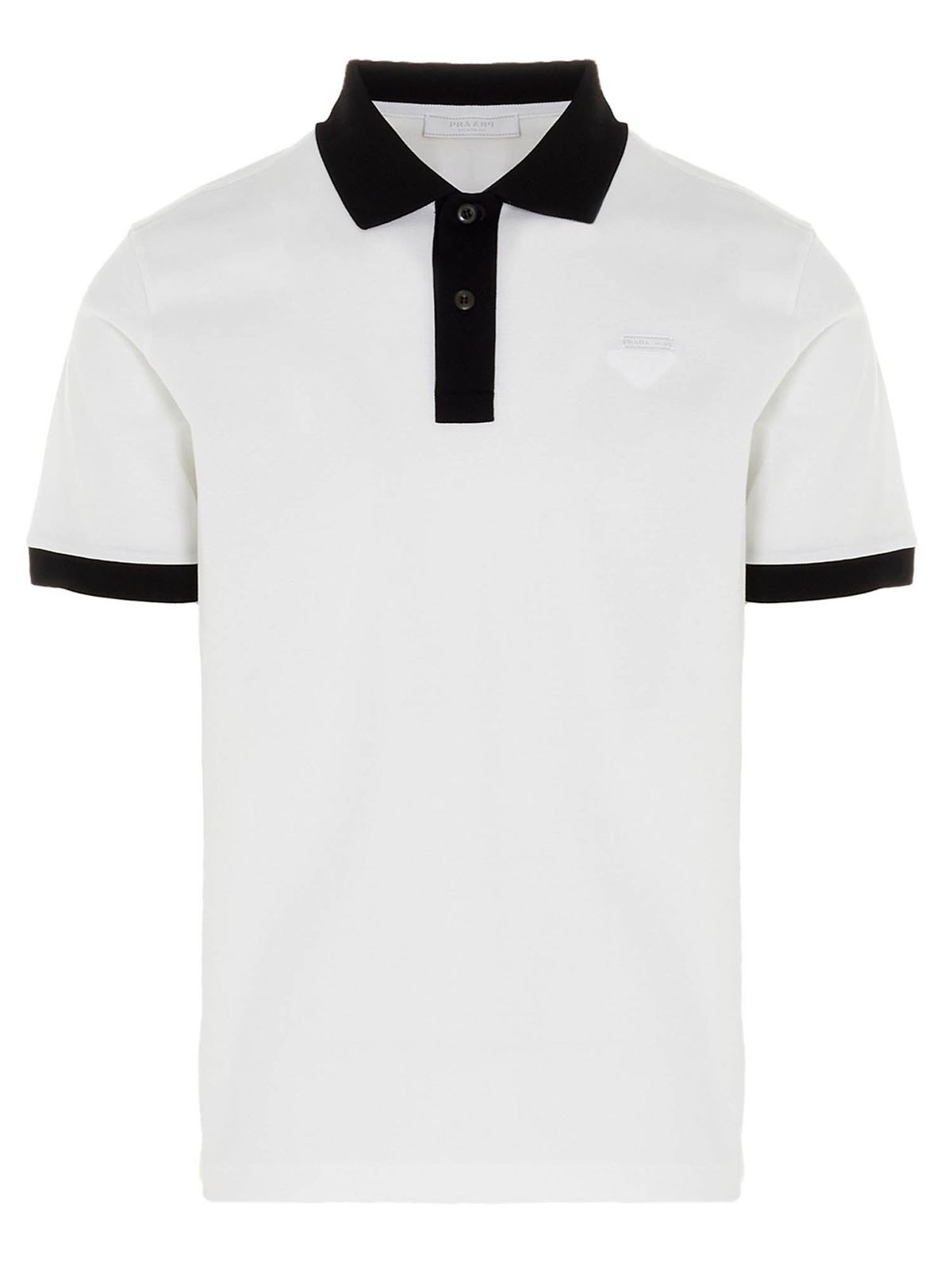 prada collar t shirt