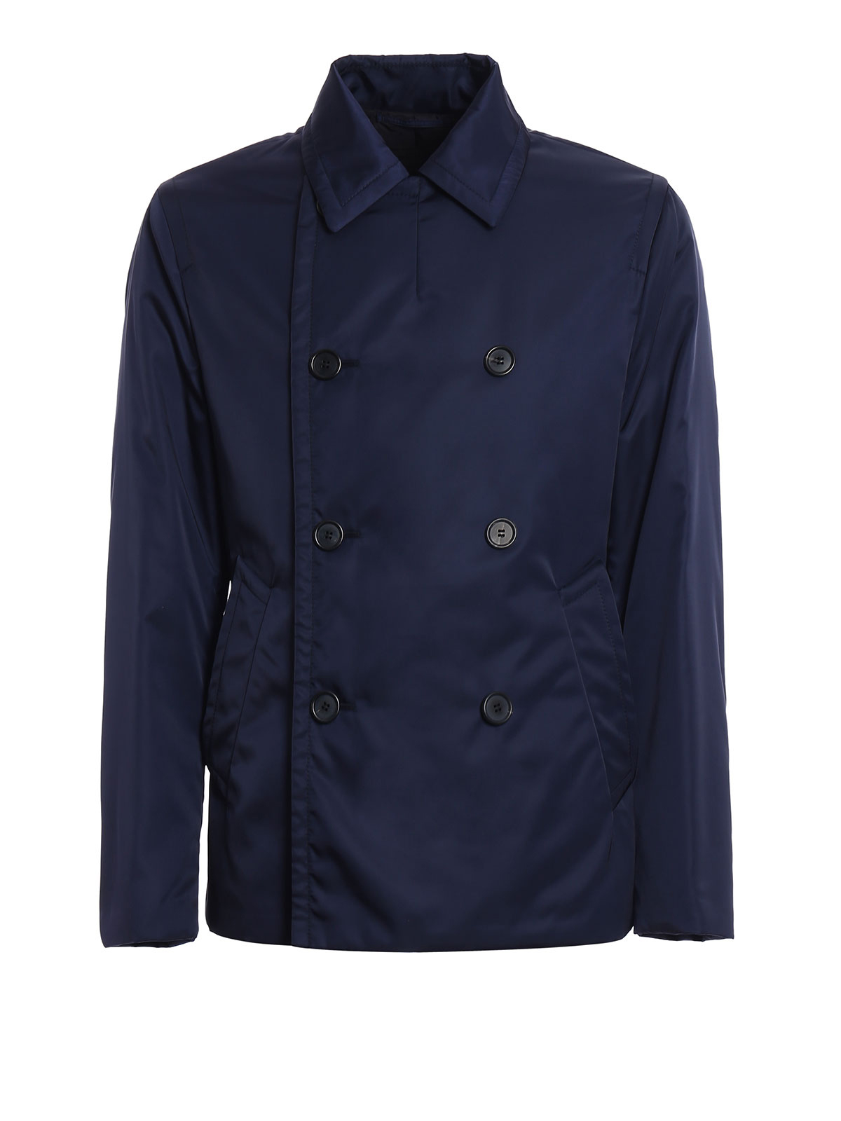 prada mens peacoat