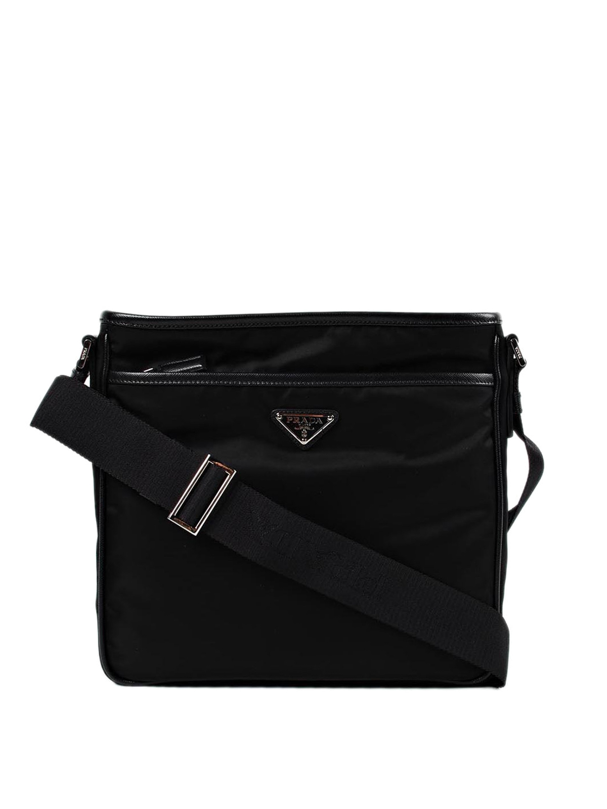 Shoulder bags Prada - Saffiano and nylon messenger bag - 2VH797064002
