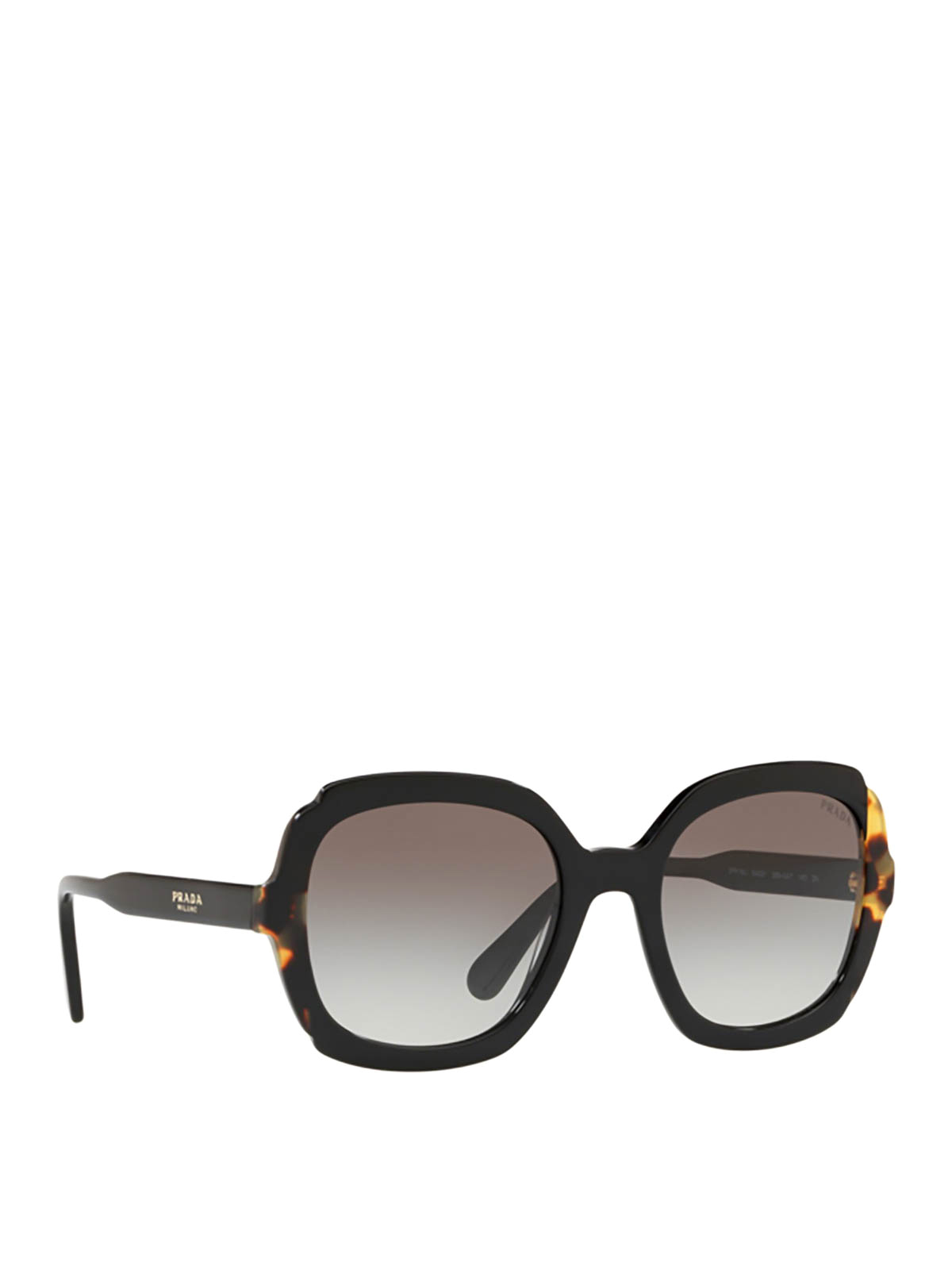 Sunglasses Prada - Two-tone acetate square sunglasses - PR16US3890A7