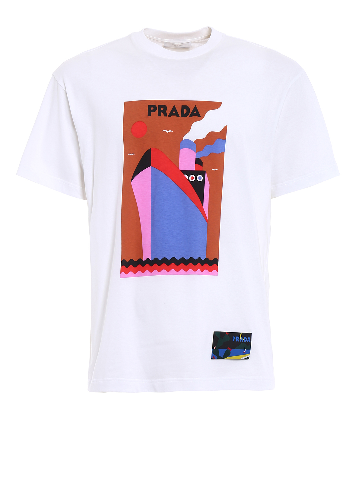 Tシャツ Prada - Tシャツ - 白 - UJN3991QGAF0009 | iKRIX shop online
