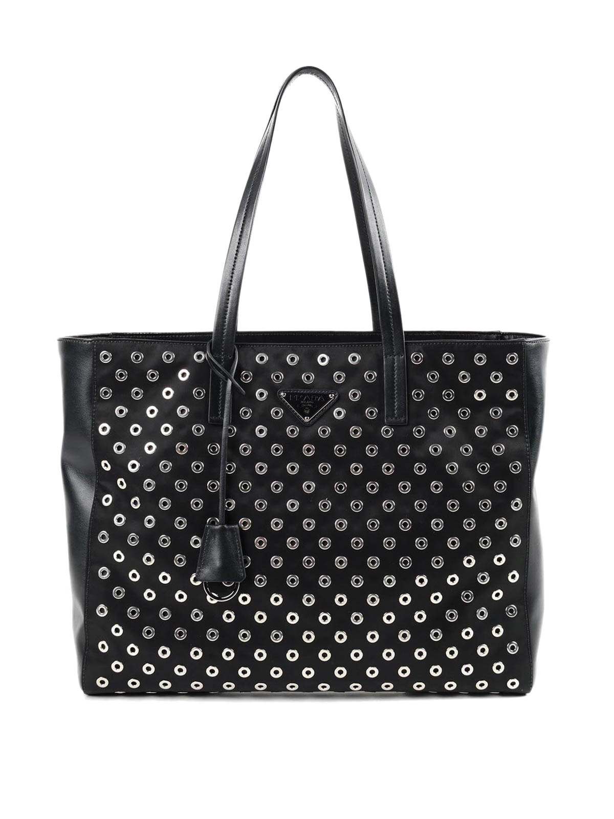 prada grommet bag