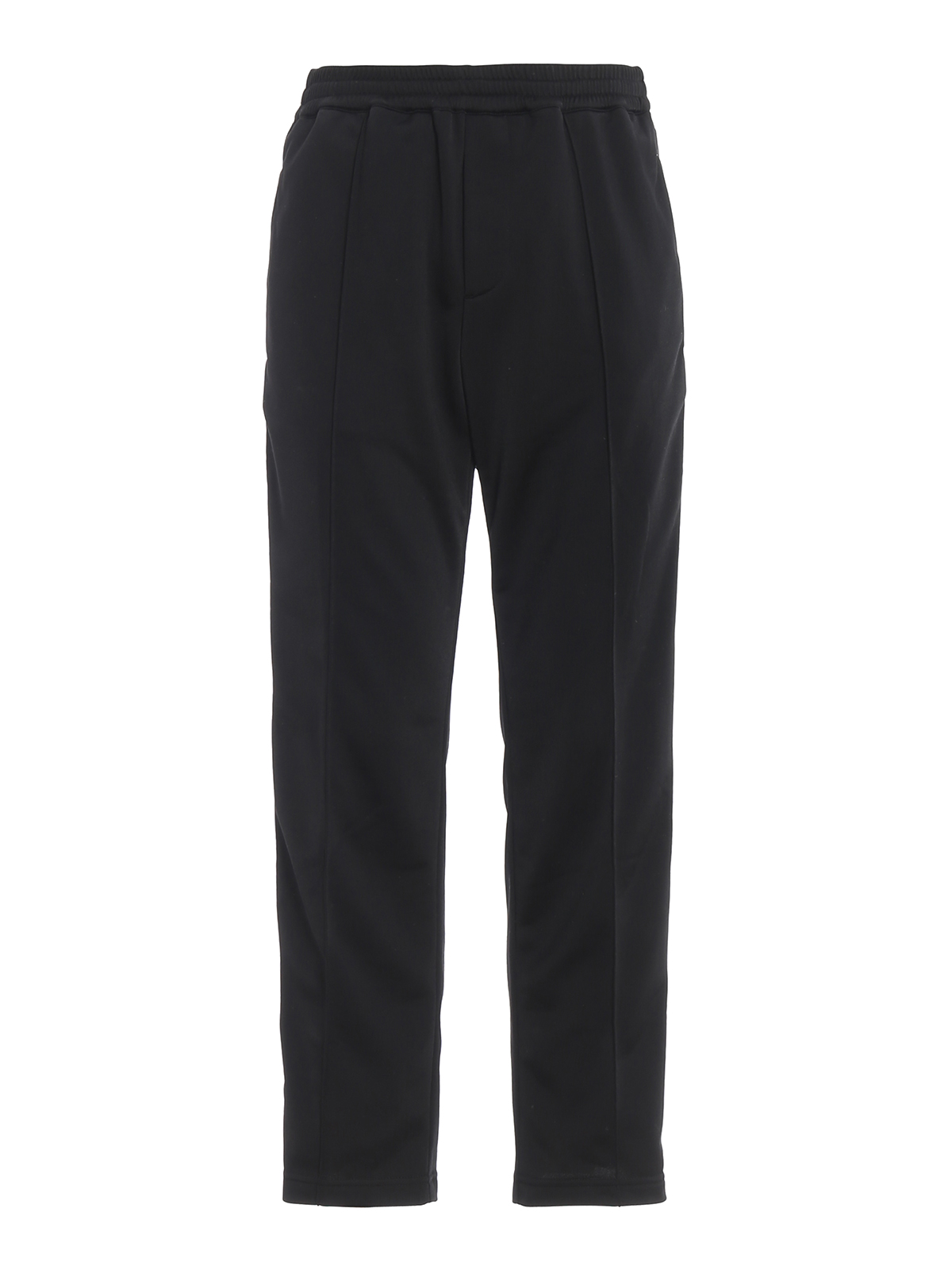 Prada - Glossy black sweat pants 