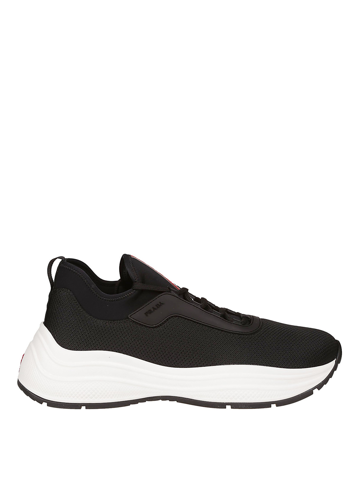 white mens prada trainers