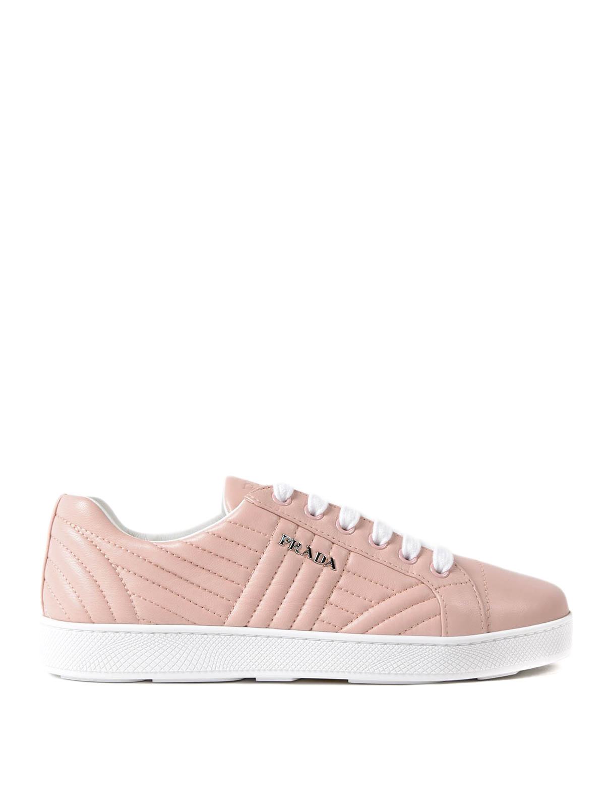 pink prada trainers