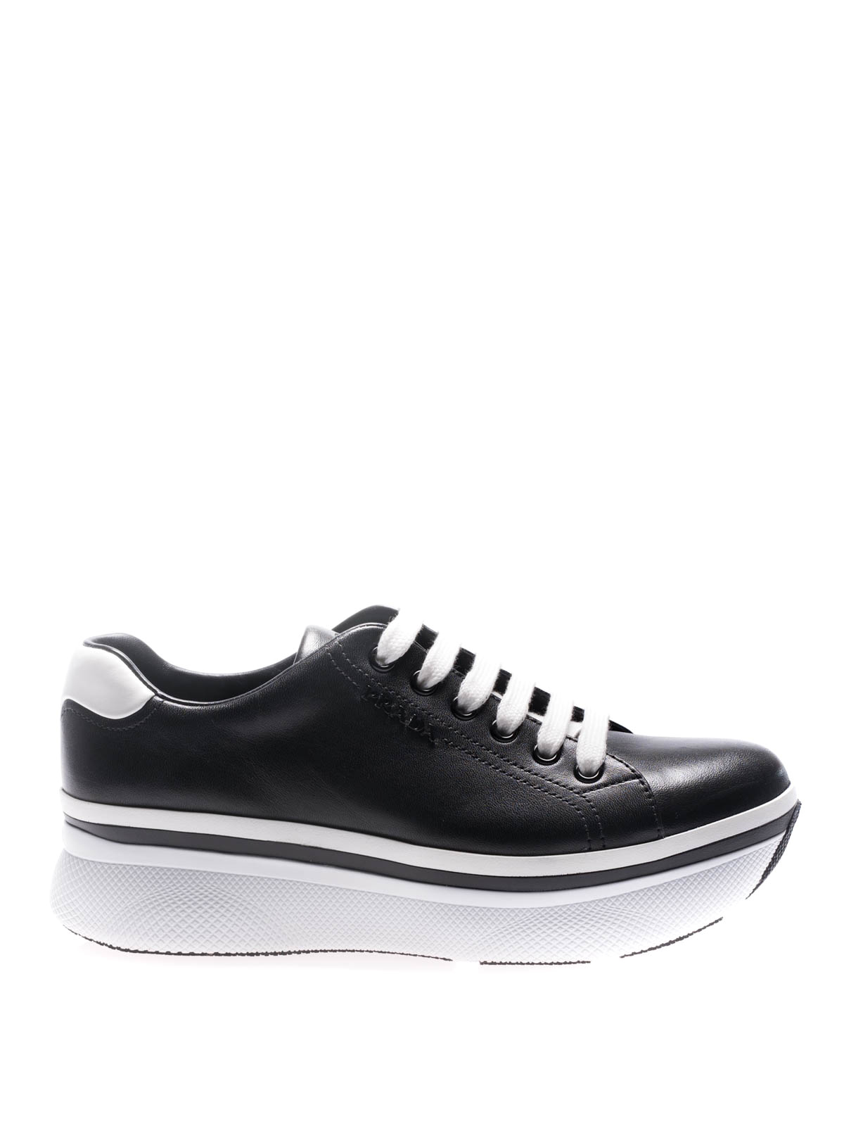 prada two tone sneakers