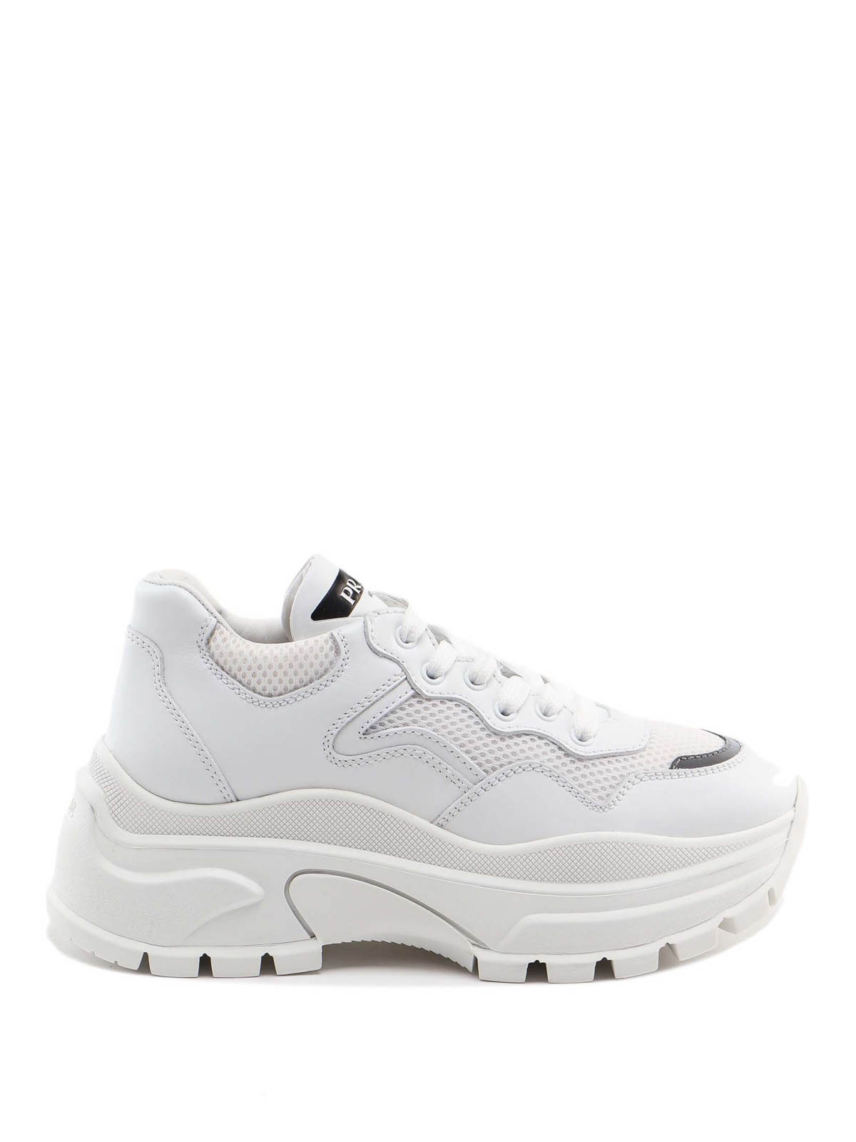 prada centaurus leather sneakers