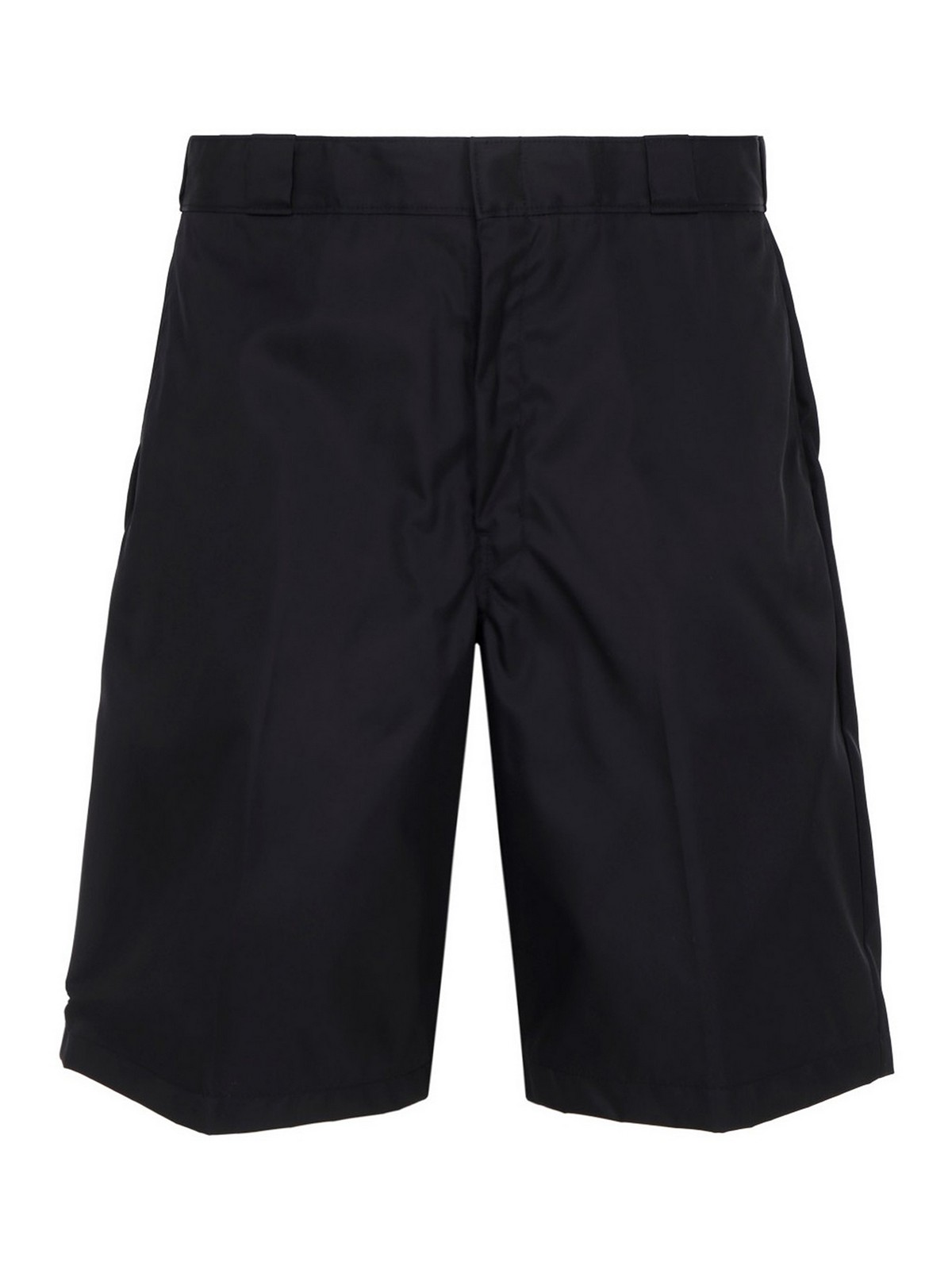 Prada - Recycled nylon tailored shorts - Trousers Shorts ...